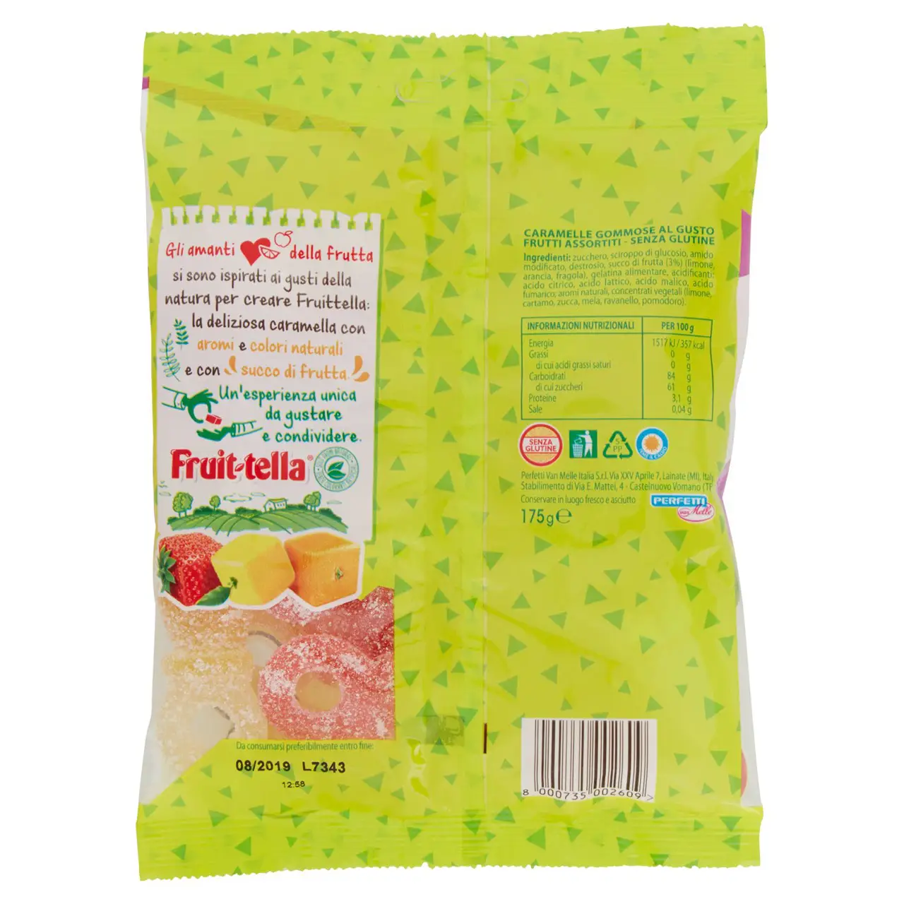 Fruittella Sweets | Fruit-Tella Pacifiers Frizz | Fruitella | Fruittella Candy | 6,1 Ounce Total - Image 6