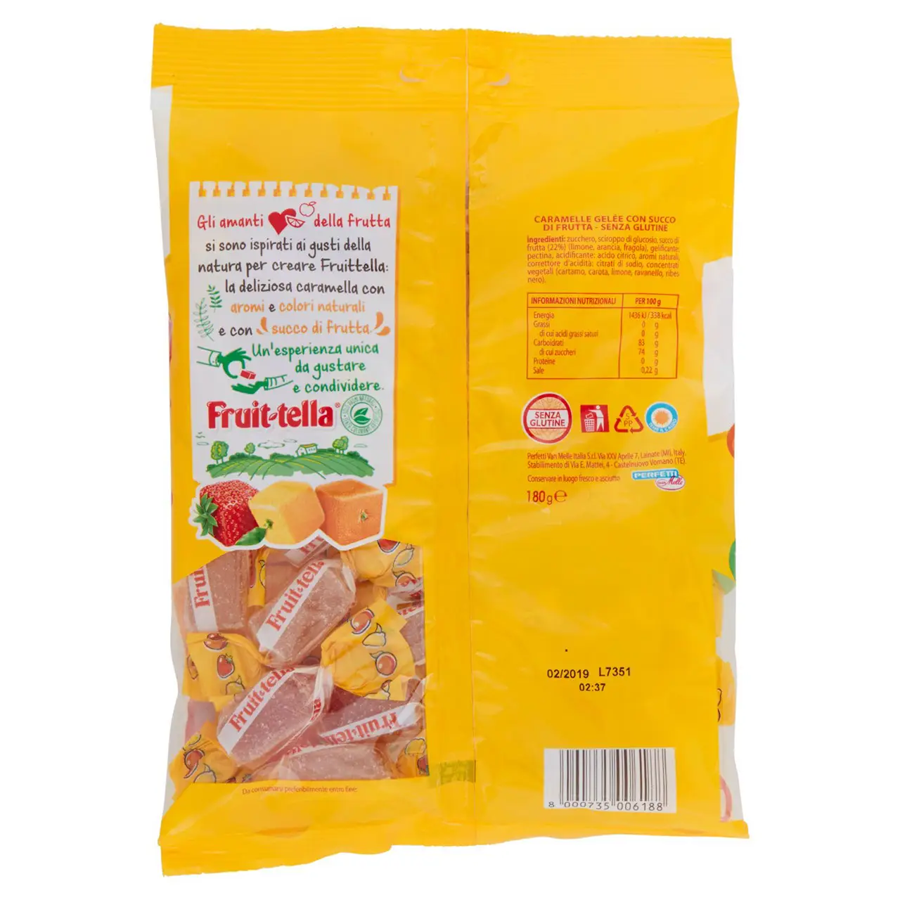 Fruittella Sweets | Fruit-Tella Fruit Gelée | Fruitella | Fruittella Candy | 6,3 Ounce Total - Image 6