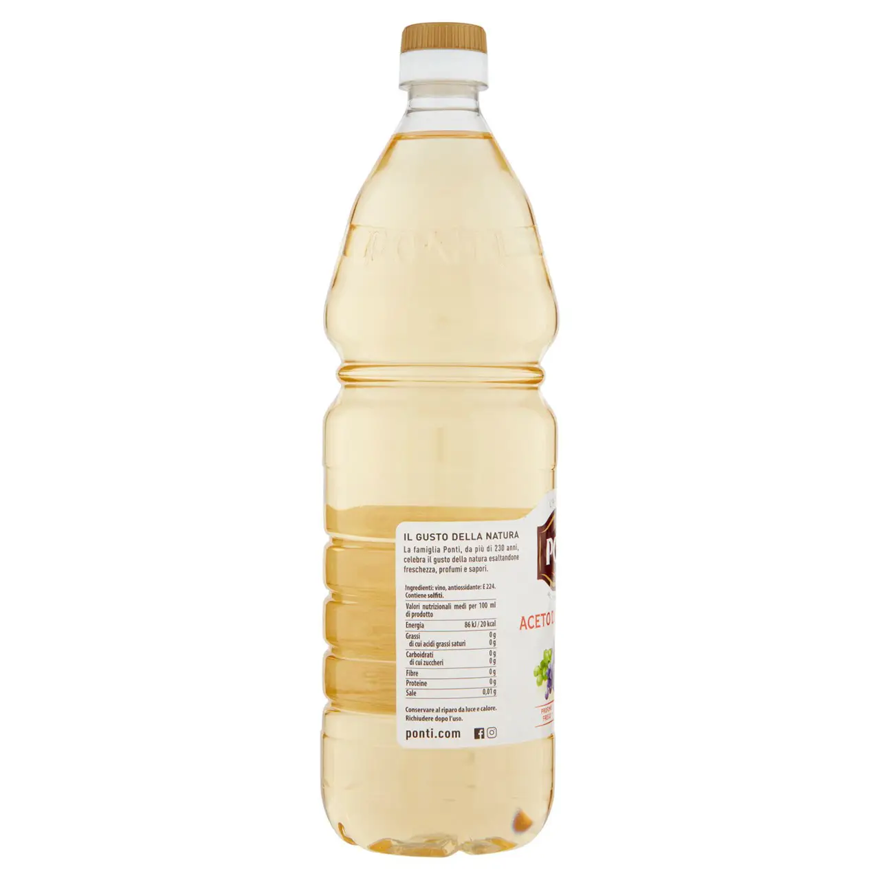 Ponti Vinegar | Ponti White Wine Vinegar | Italian Vinegar | Vinegar Modena | 35,2 Ounce Total - Image 6