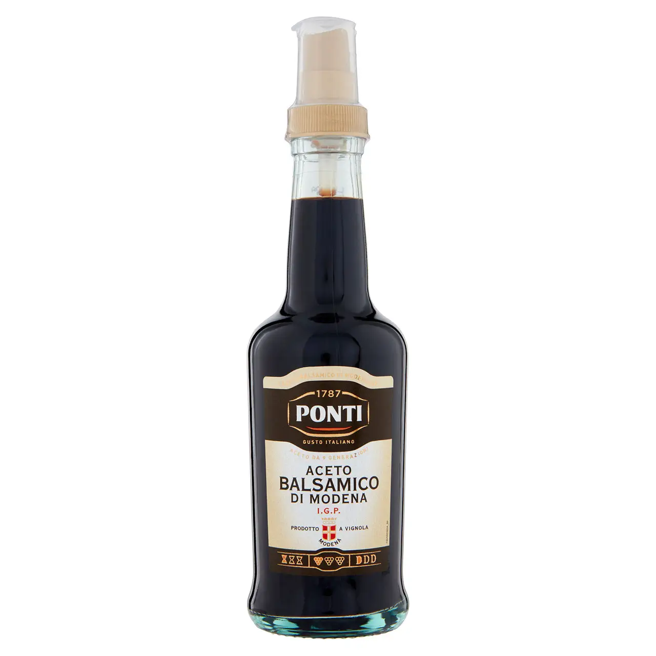 Ponti Vinegar | Ponti Balsamic Vinegar Of Modena I.G.P. Spray 2 | Italian Vinegar | Vinegar Modena | 8,8 Ounce Total