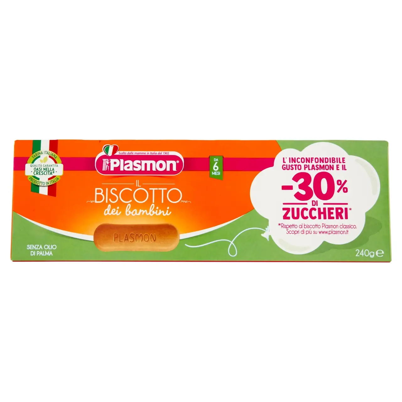 Plasmon Biscuits | Plasmon Children'S Biscuit -30% Sugar | Plasmon Biscotti | Plasmon Cookies | 8,4 Ounce Total - Image 4