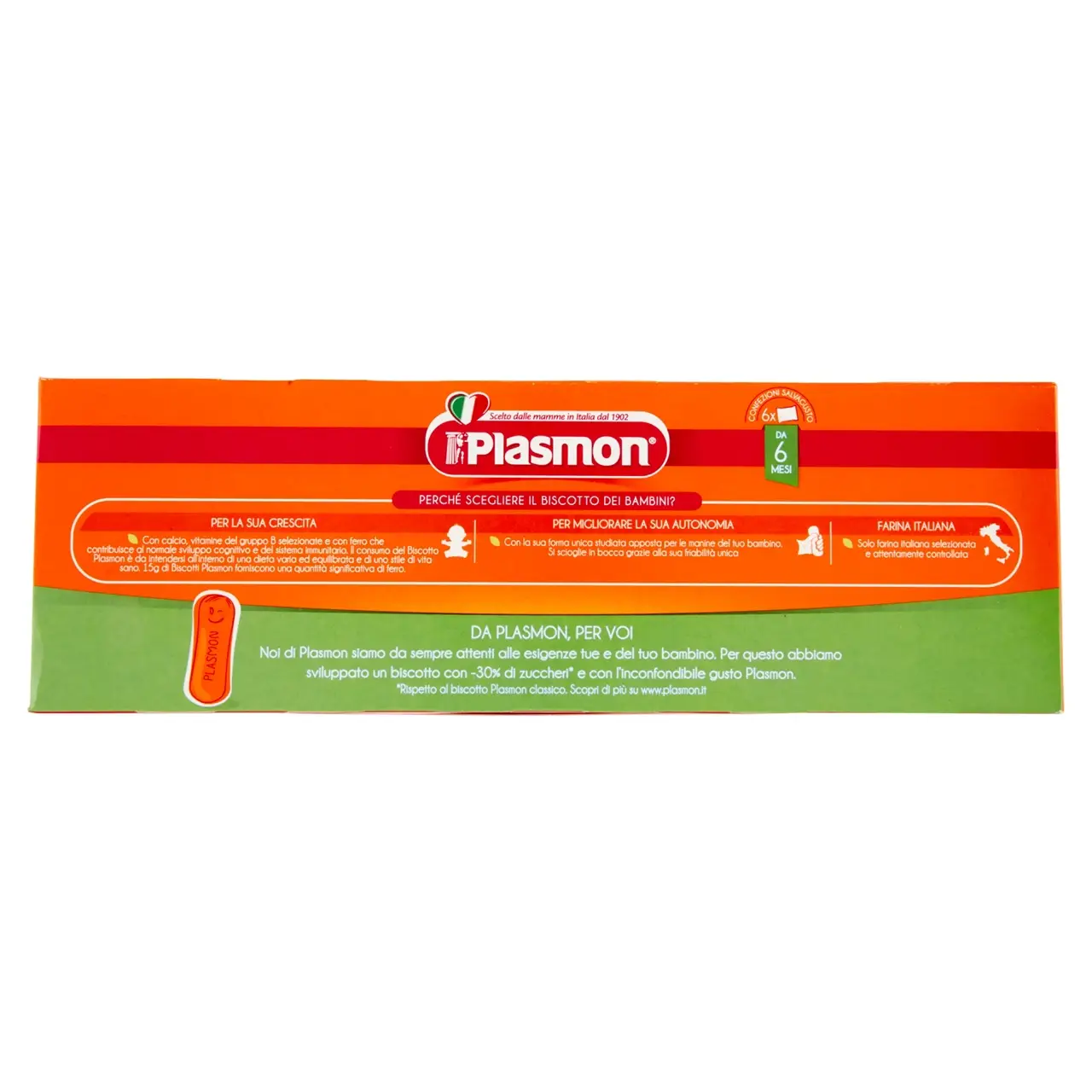 Plasmon Biscuits | Plasmon Children'S Biscuit -30% Sugar | Plasmon Biscotti | Plasmon Cookies | 8,4 Ounce Total - Image 6