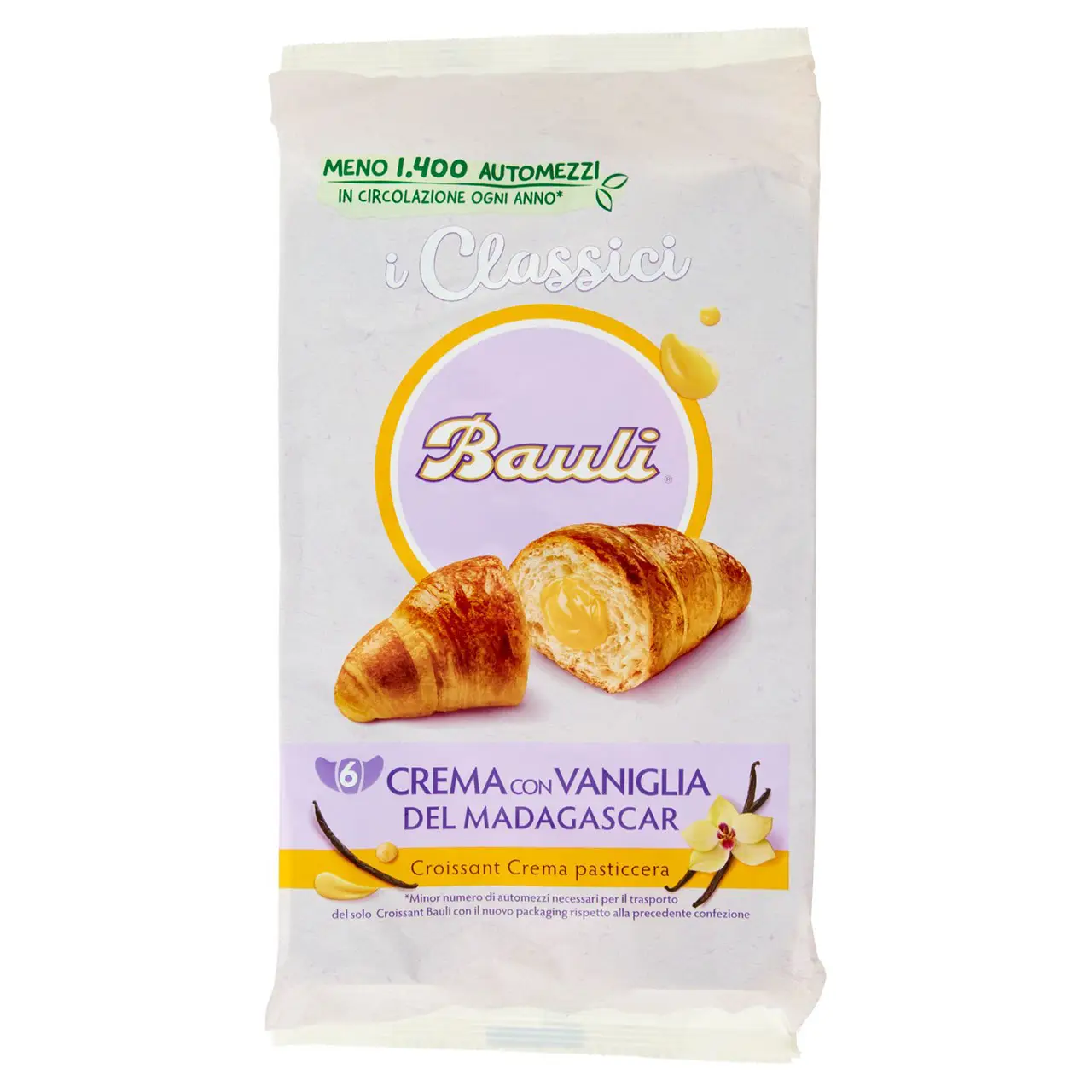 Bauli Biscuits | Bauli I Classici Croissant Custard | Bauli Cookies | Biscotti Bauli | 10,5 Ounce Total - Image 3