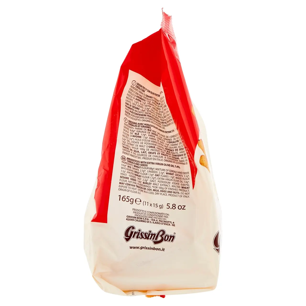 Grissinbon Breadsticks | Mini Fagolosi Snack Grissinbon With Cereals | Grissini Breadsticks | Grissini Italian | 5,8 Ounce Total - Image 2