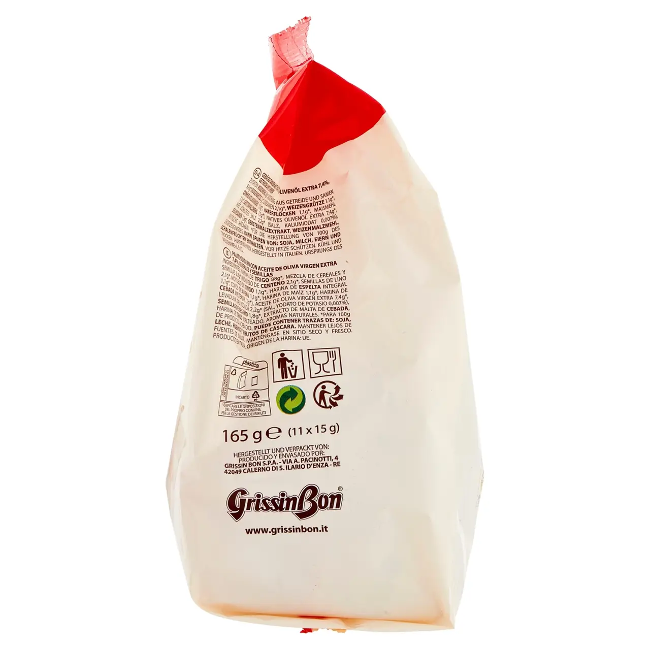 Grissinbon Breadsticks | Mini Fagolosi Snack Grissinbon With Cereals | Grissini Breadsticks | Grissini Italian | 5,8 Ounce Total - Image 3