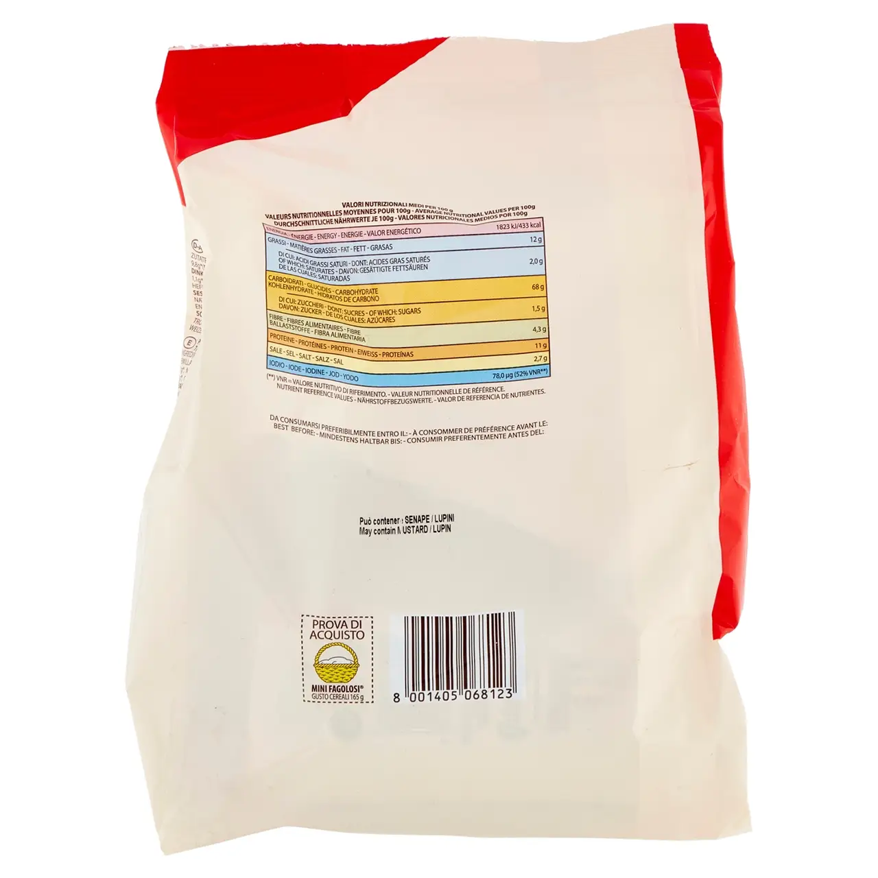 Grissinbon Breadsticks | Mini Fagolosi Snack Grissinbon With Cereals | Grissini Breadsticks | Grissini Italian | 5,8 Ounce Total - Image 6