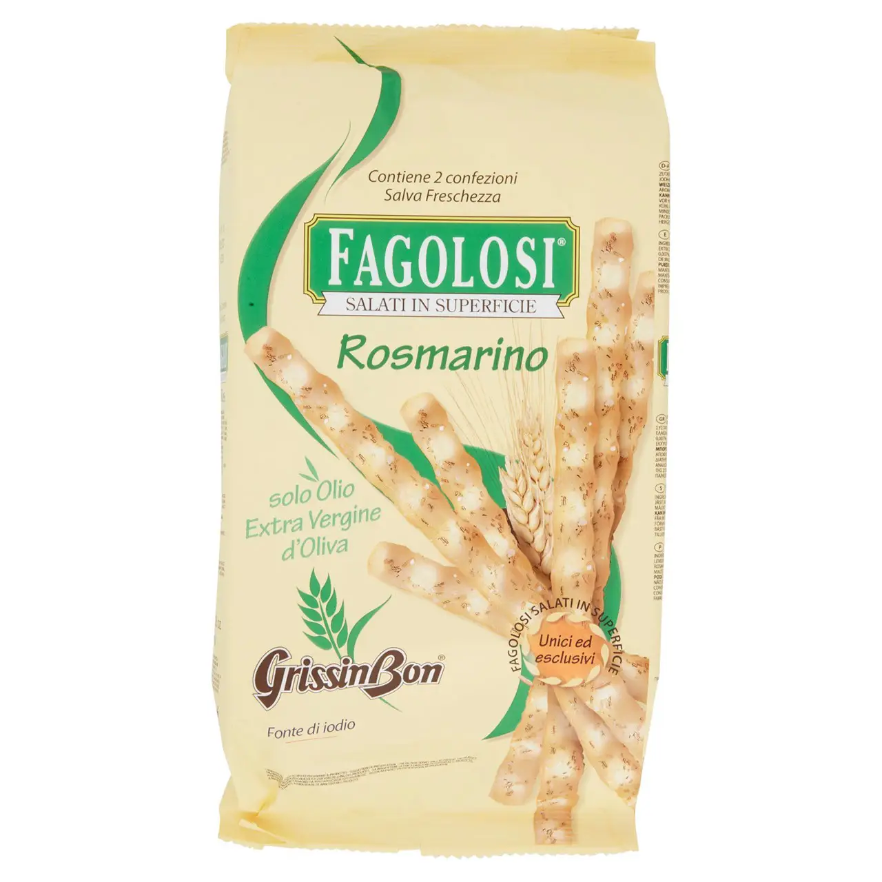 Grissinbon Breadsticks | Grissinbon Fagolosi Rosemary | Grissini Breadsticks | Grissini Italian | 8,8 Ounce Total - Image 3