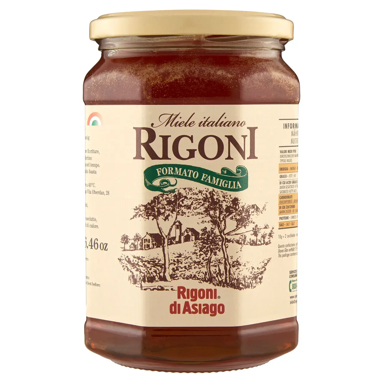 Rigoni Di Asiago | Rigoni Di Asiago Italian Honey | Fior Di Frutta | Marmellata | 26,4 Ounce Total