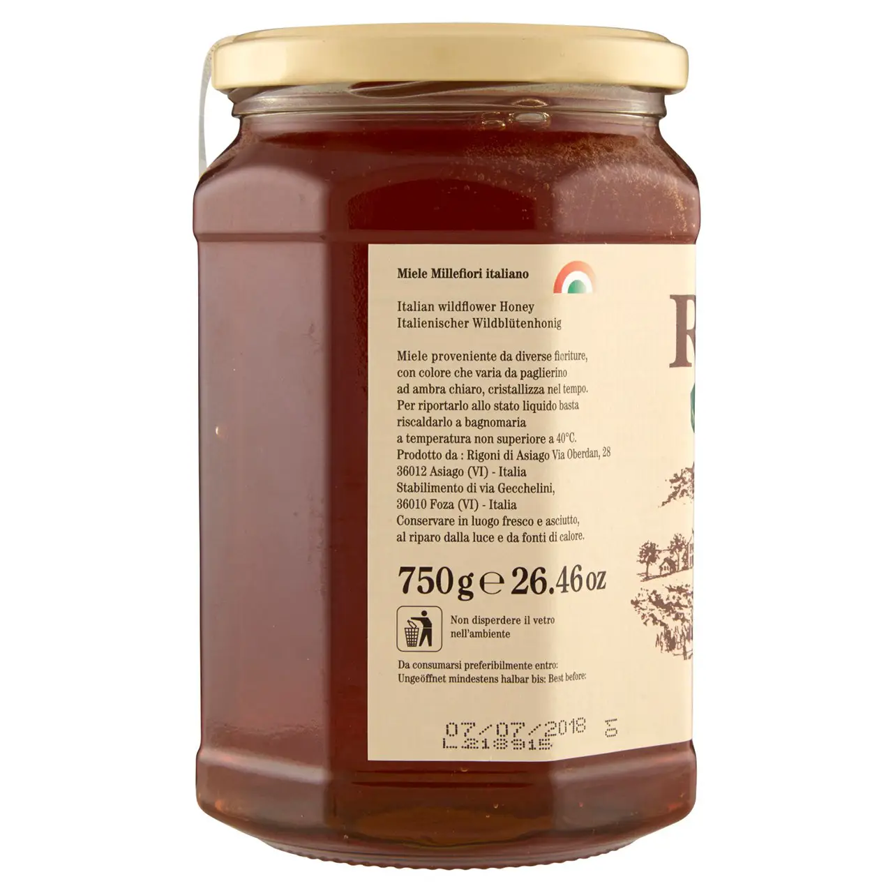 Rigoni Di Asiago | Rigoni Di Asiago Italian Honey | Fior Di Frutta | Marmellata | 26,4 Ounce Total - Image 7
