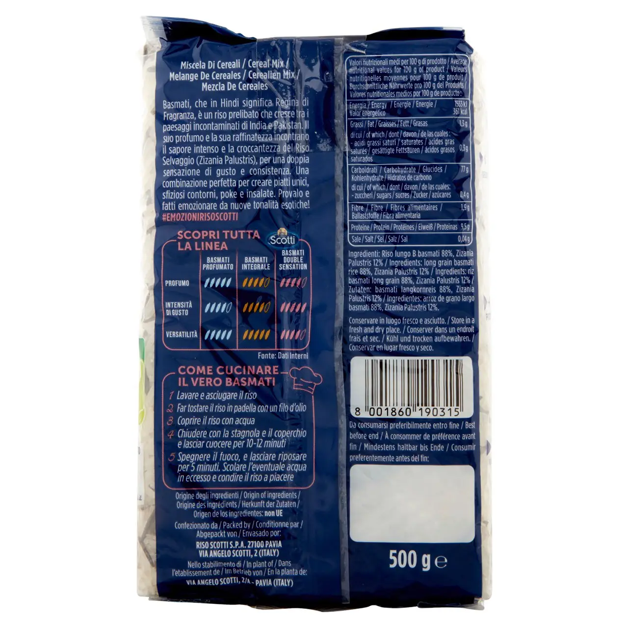 Scotti Risotto | Scotti Basmati Double Sensation Rice | Riso Scotti | Scotti Risotto Rice | 17,6 Ounce Total - Image 6