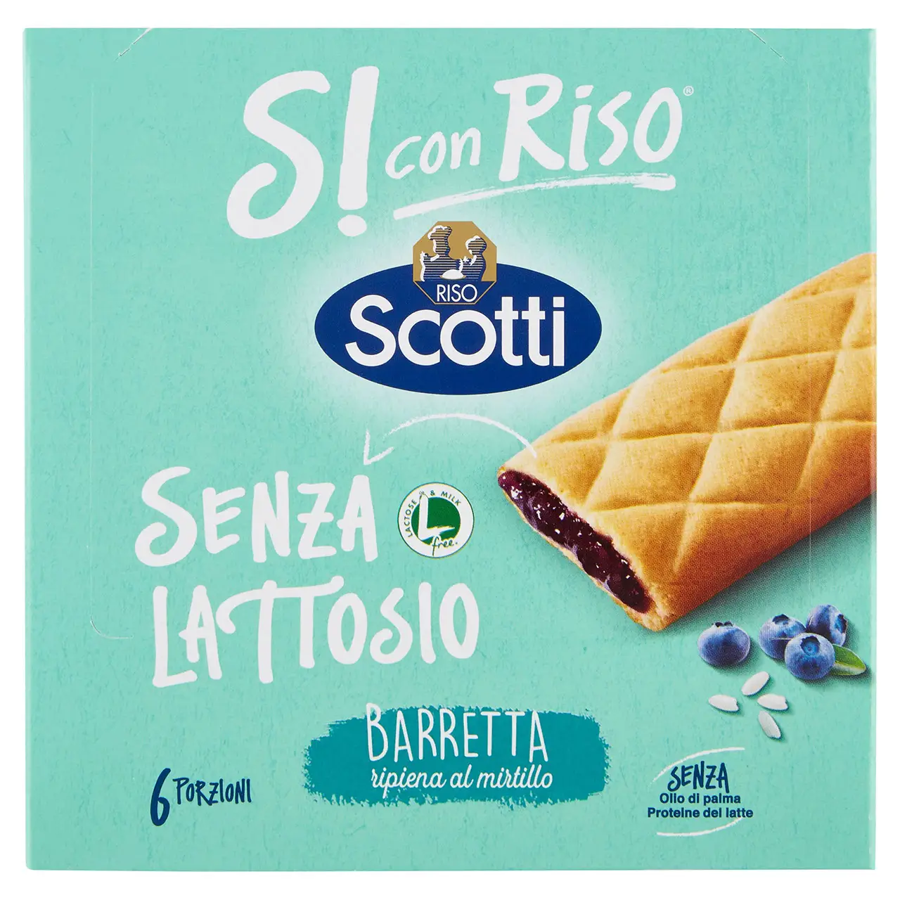 Scotti Risotto | Riso Scotti Si Con Riso Lactose Free Blueberry Stuffed Bar | Riso Scotti | Scotti Risotto Rice | 5,7 Ounce Total