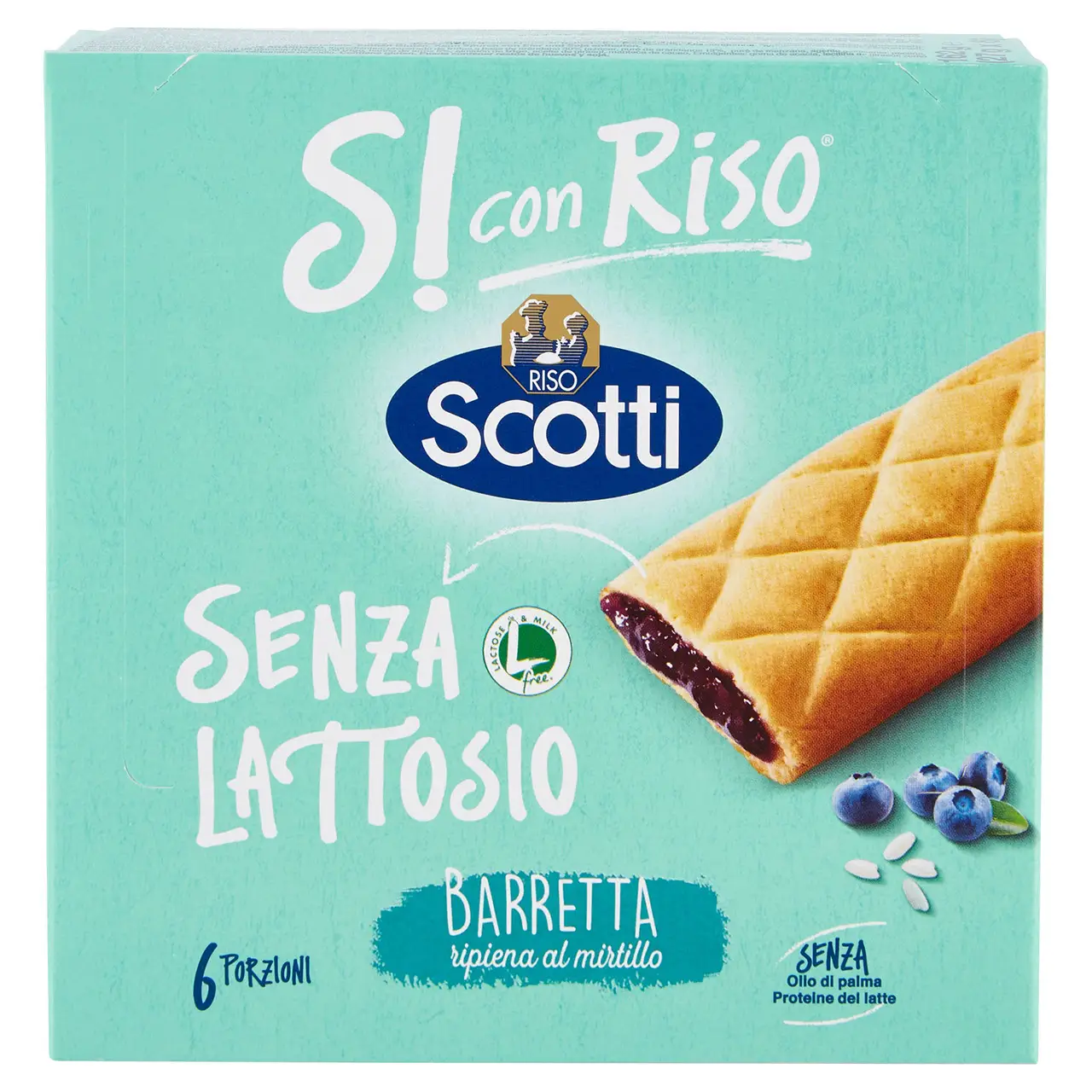 Scotti Risotto | Riso Scotti Si Con Riso Lactose Free Blueberry Stuffed Bar | Riso Scotti | Scotti Risotto Rice | 5,7 Ounce Total - Image 2
