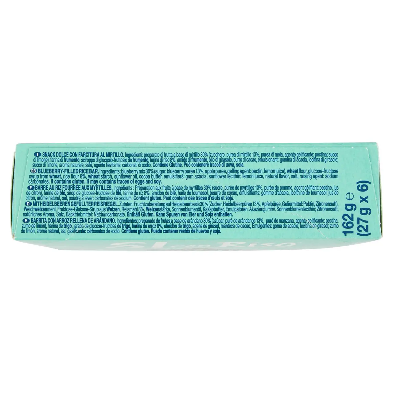 Scotti Risotto | Riso Scotti Si Con Riso Lactose Free Blueberry Stuffed Bar | Riso Scotti | Scotti Risotto Rice | 5,7 Ounce Total - Image 7