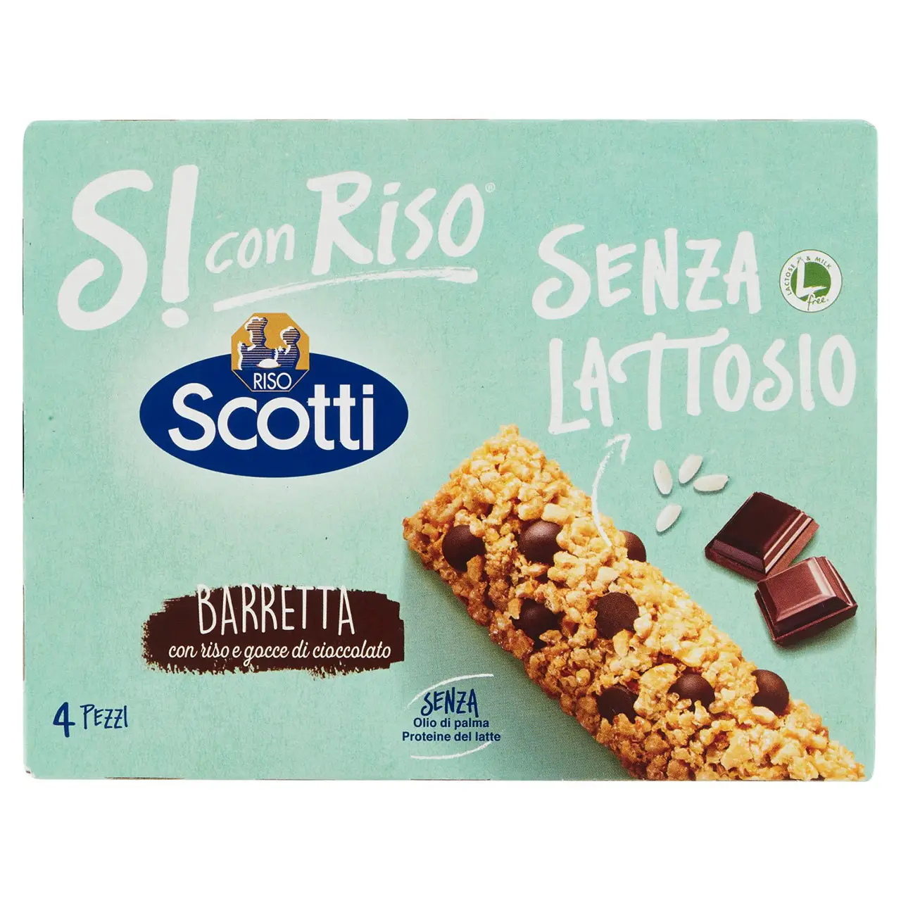 Scotti Risotto | Riso Scotti Si Con Riso Lactose Free Bar With Rice & Chocolate Chips | Riso Scotti | Scotti Risotto Rice | 3 Ounce Total - Image 3