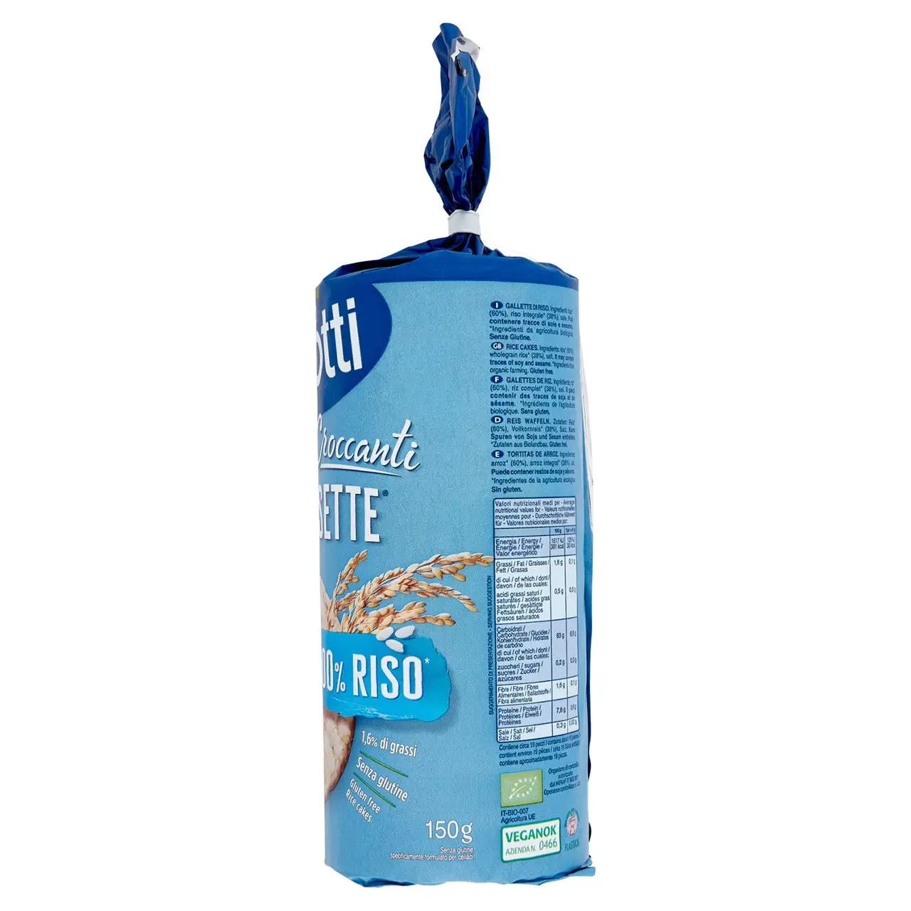 Scotti Risotto | Riso Scotti Le Bio Crispy Risette 100% Rice* | Riso Scotti | Scotti Risotto Rice | 5,2 Ounce Total - Image 4