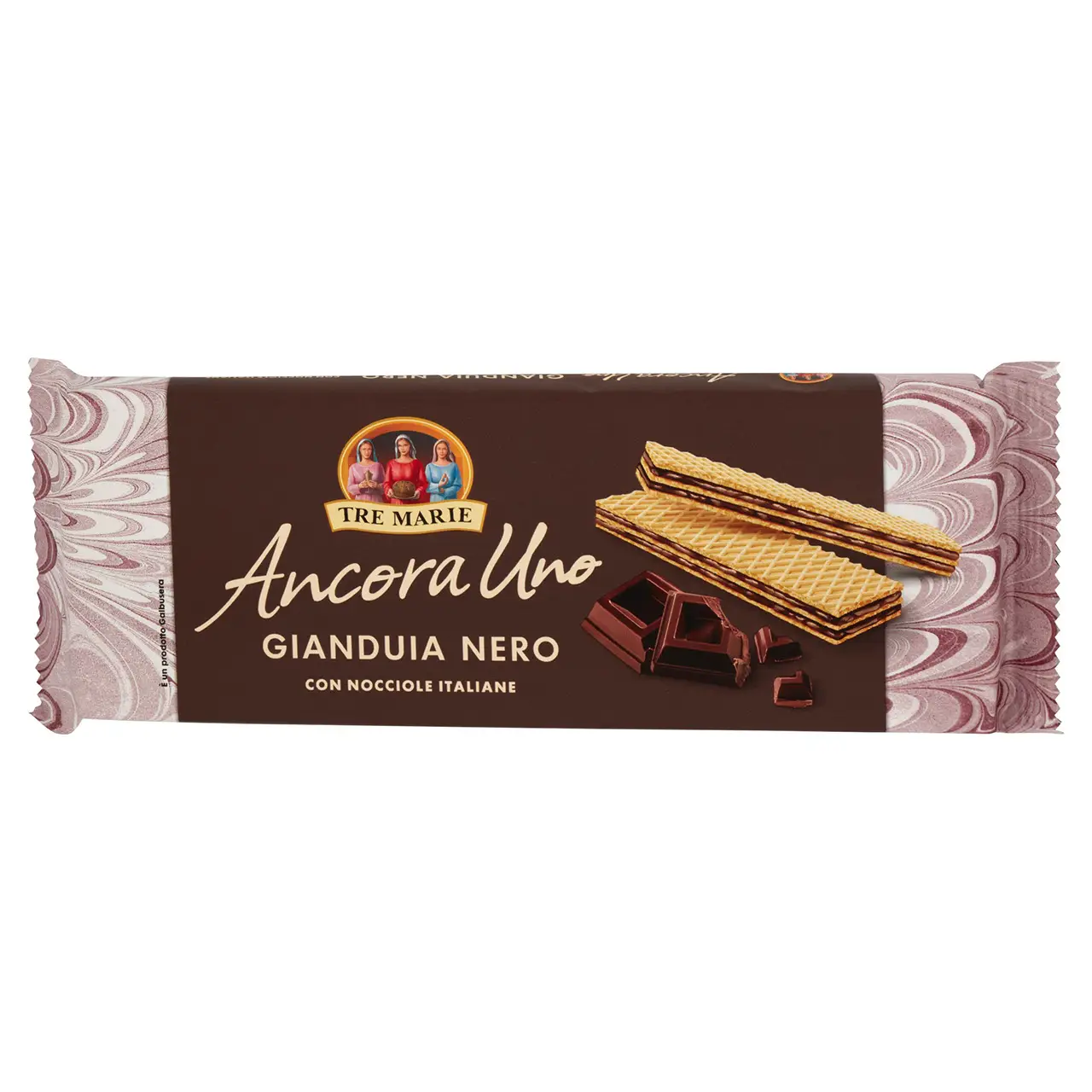 Galbusera Cookies | Gianduia Wafer Black | Galbusera Biscuits | Galbusera Crackers | 6,1 Ounce Total - Image 2