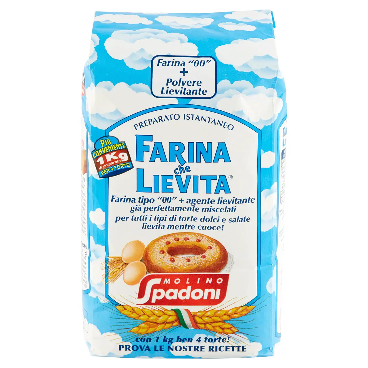 Molino Spadoni | Molino Spadoni Preparato Istantaneo Farina Che Lievita | Molino Spadoni Cookies | Molino Spadoni Biscuits | 35,2 Ounce Total - Image 2