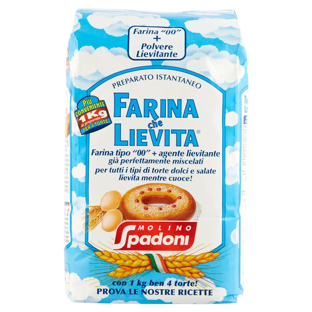 Molino Spadoni | Molino Spadoni Preparato Istantaneo Farina Che Lievita | Molino Spadoni Cookies | Molino Spadoni Biscuits | 35,2 Ounce Total - Image 4