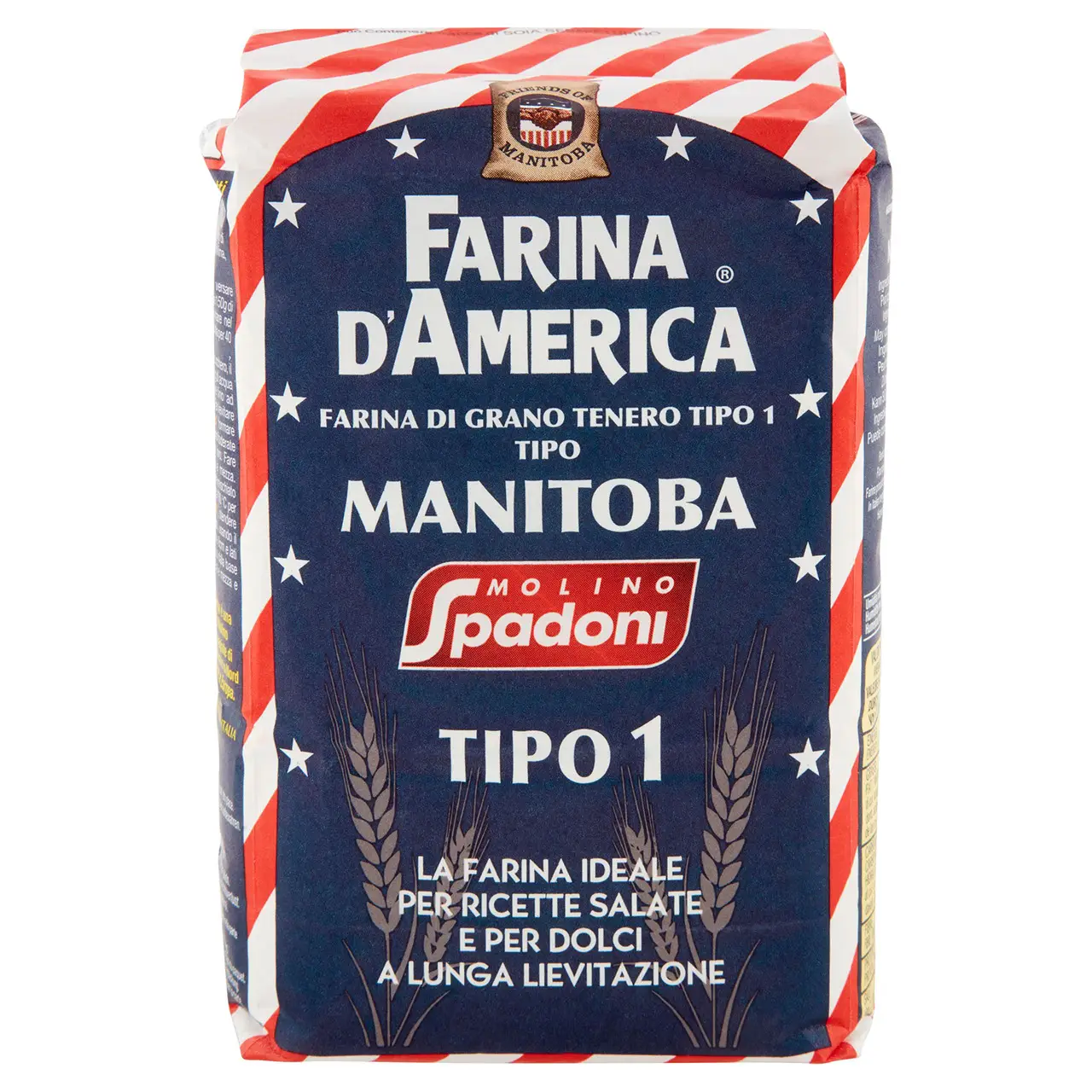 Molino Spadoni | Molino Spadoni Flour Of America Manitoba Type 1 | Molino Spadoni Cookies | Molino Spadoni Biscuits | 35,2 Ounce Total - Image 2