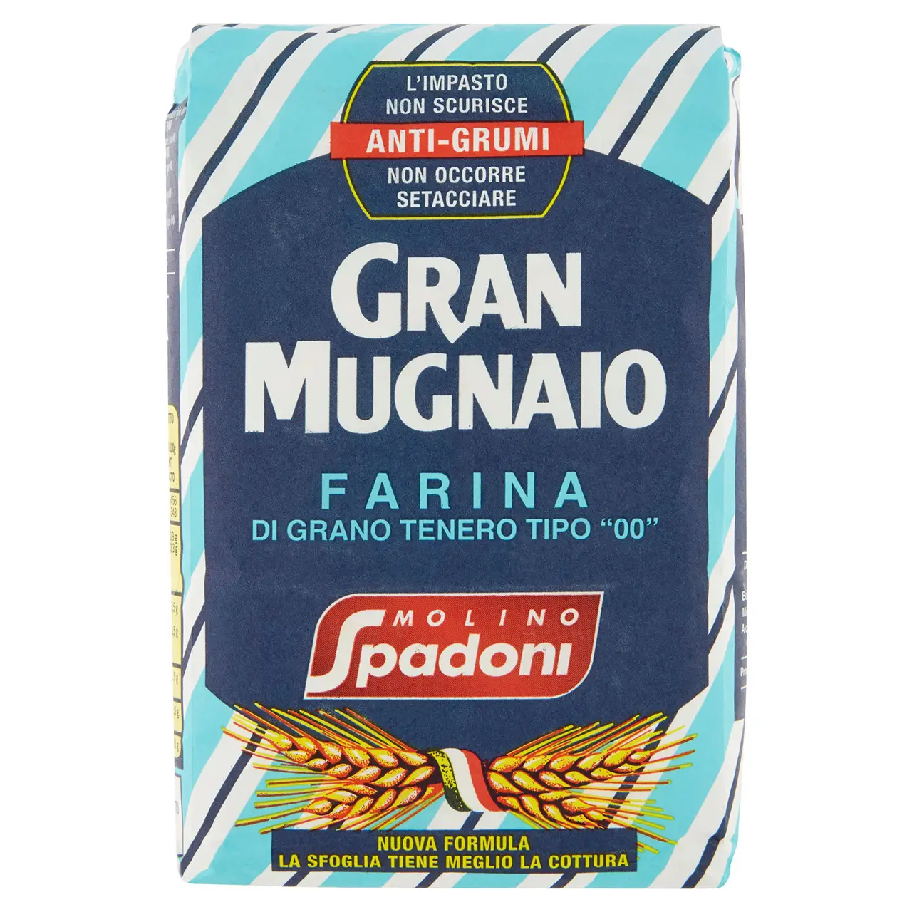 Molino Spadoni | Molino Spadoni Gran Mugnaio Soft Wheat Flour Type "00" Anti-Crume | Molino Spadoni Cookies | Molino Spadoni Biscuits | 35,2 Ounce Total
