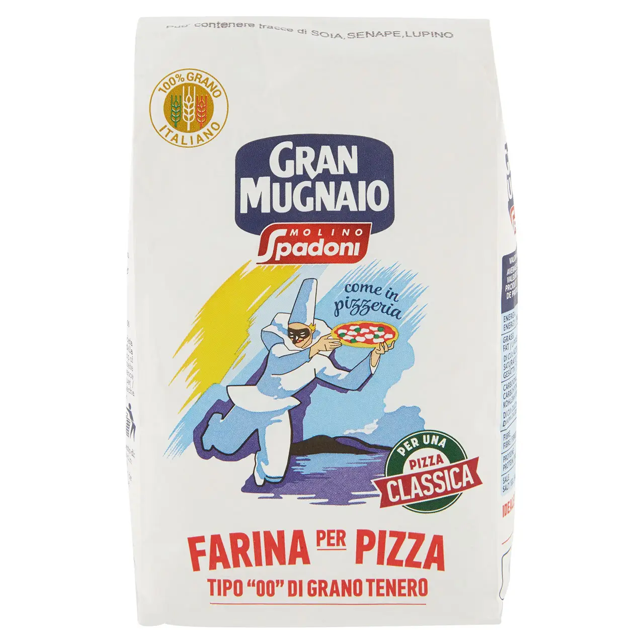 Molino Spadoni | Molino Spadoni Gran Mugnaio Flour For Pizza Type "00" Soft Wheat | Molino Spadoni Cookies | Molino Spadoni Biscuits | 35,2 Ounce Total - Image 2