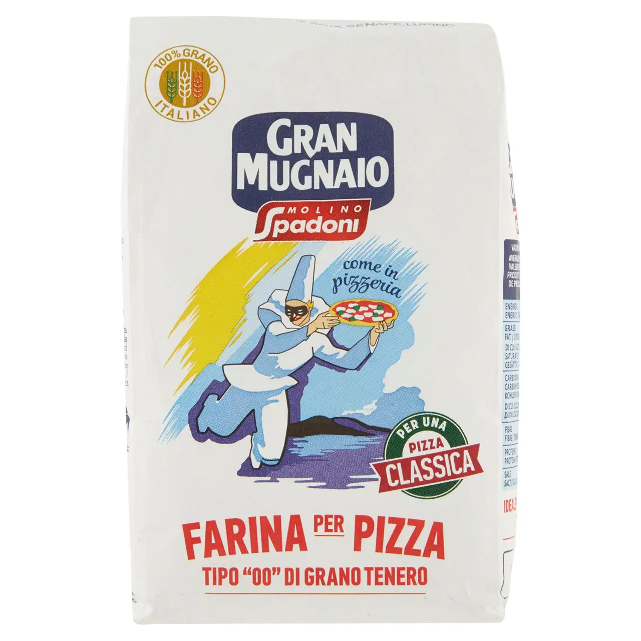 Molino Spadoni | Molino Spadoni Gran Mugnaio Flour For Pizza Type "00" Soft Wheat | Molino Spadoni Cookies | Molino Spadoni Biscuits | 35,2 Ounce Total - Image 3