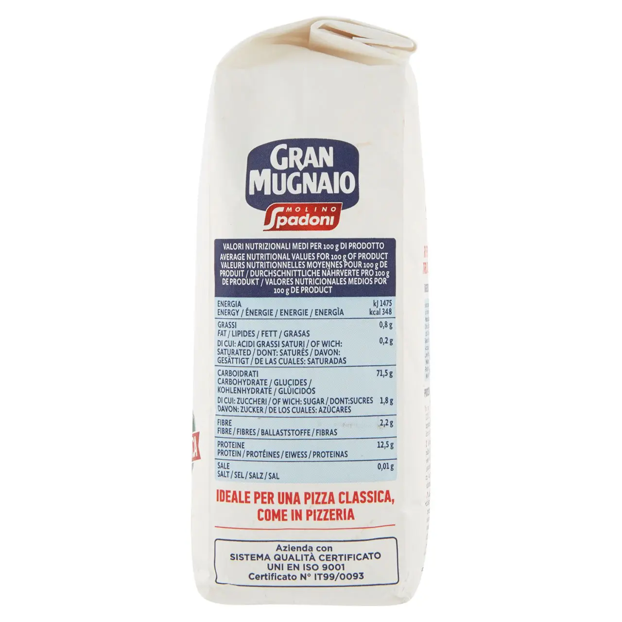 Molino Spadoni | Molino Spadoni Gran Mugnaio Flour For Pizza Type "00" Soft Wheat | Molino Spadoni Cookies | Molino Spadoni Biscuits | 35,2 Ounce Total - Image 4