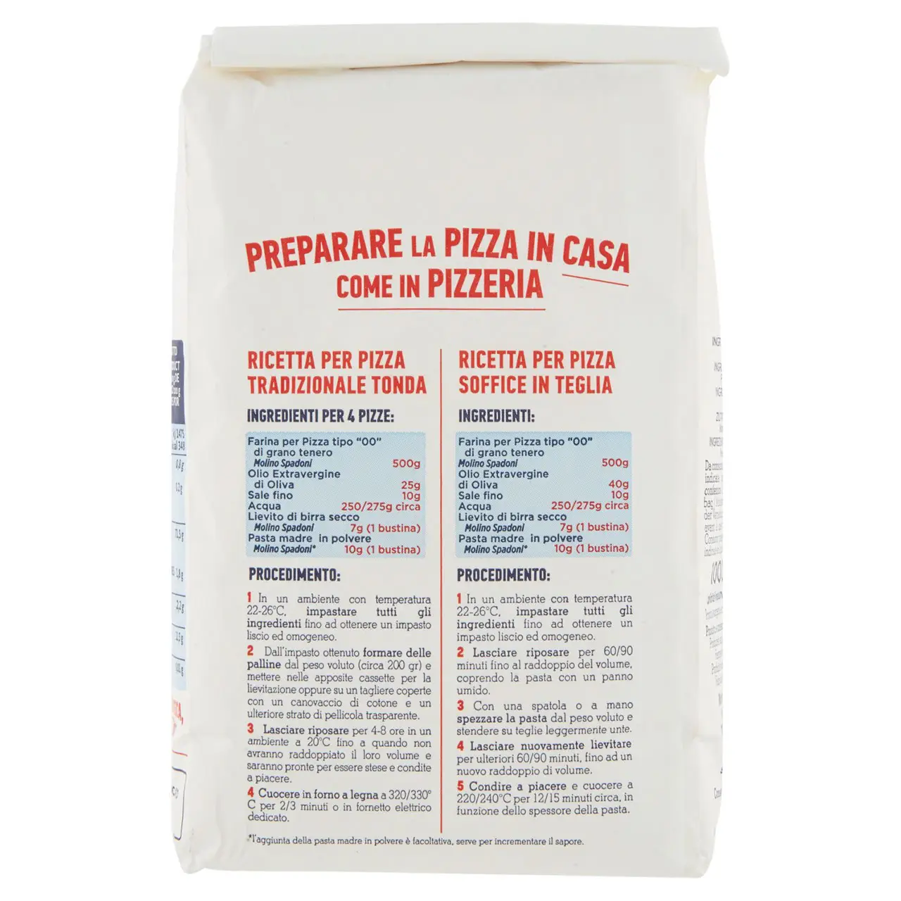 Molino Spadoni | Molino Spadoni Gran Mugnaio Flour For Pizza Type "00" Soft Wheat | Molino Spadoni Cookies | Molino Spadoni Biscuits | 35,2 Ounce Total - Image 6