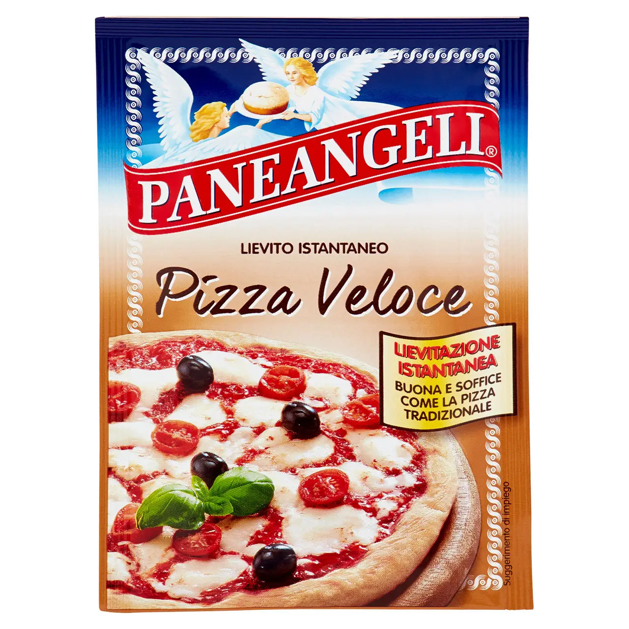 Paneangeli Backpulver | Paneangeli Instant-Hefe Pizza Quick | Paneangeli Aroma | Paneangeli Pizza | 0,9 Unzen insgesamt