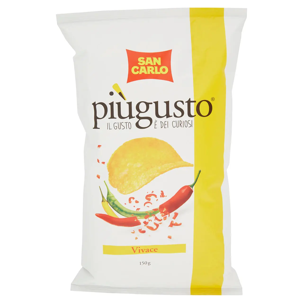 San Carlo Chips | San Carlo Piùgusto Vivace | San Carlo Crisps | San Carlo Snacks | 5,2 Ounce Total - Image 2