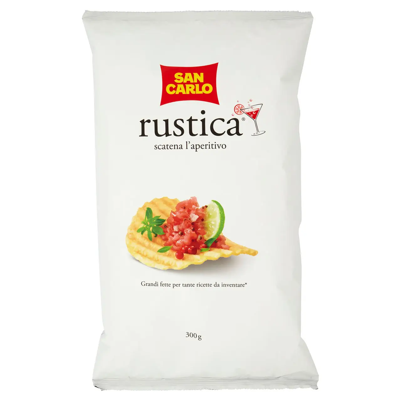 San Carlo Chips | San Carlo Rustic | San Carlo Crisps | San Carlo Snacks | 10,5 Ounce Total