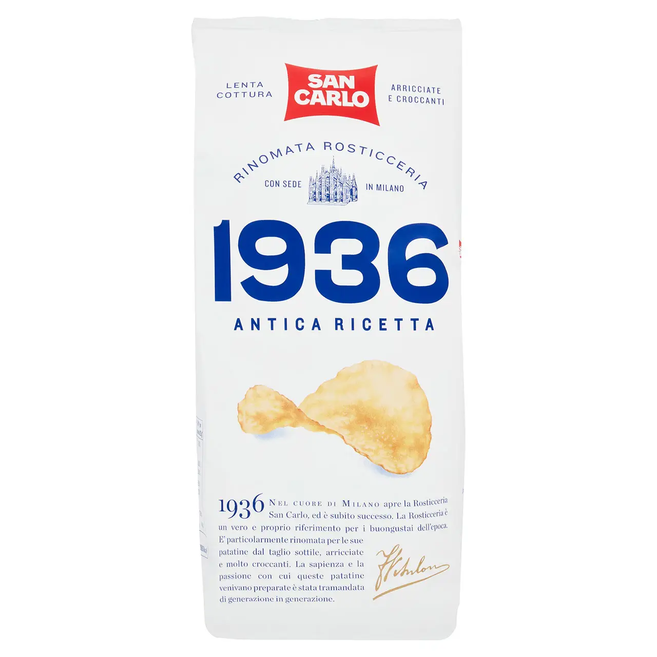 San Carlo Chips | St. Charles 1936 | San Carlo Crisps | San Carlo Snacks | 5,2 Ounce Total