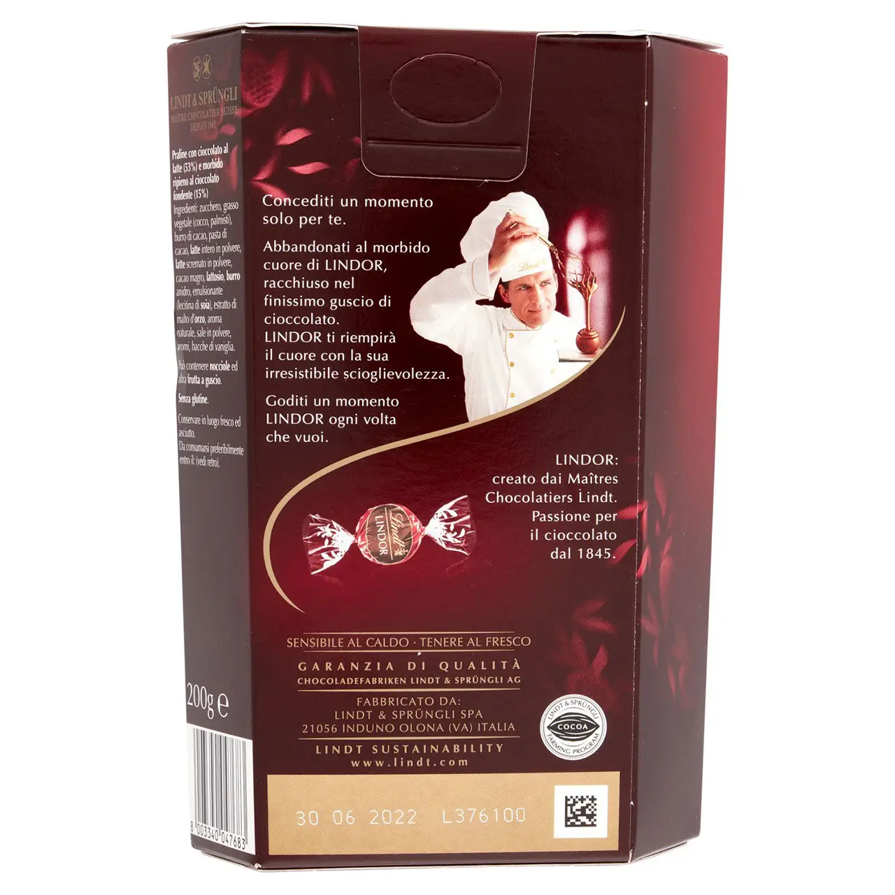 Lindt Chocolates | Lindt Cornet Lindor Double Chocolate | Chocolate Lindt | Swiss Chocolate Lindt | 7 Ounce Total - Image 5
