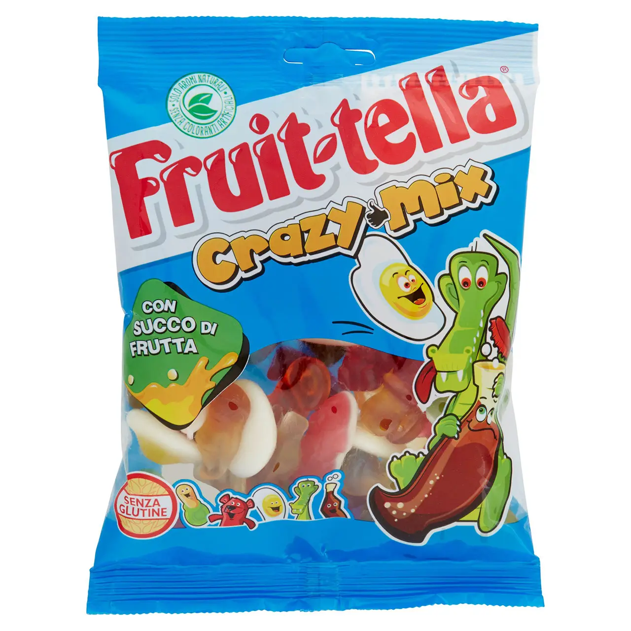 Fruittella Sweets | Fruit-Tella Crazy Mix | Fruitella | Fruittella Candy | 6,1 Ounce Total - Image 2