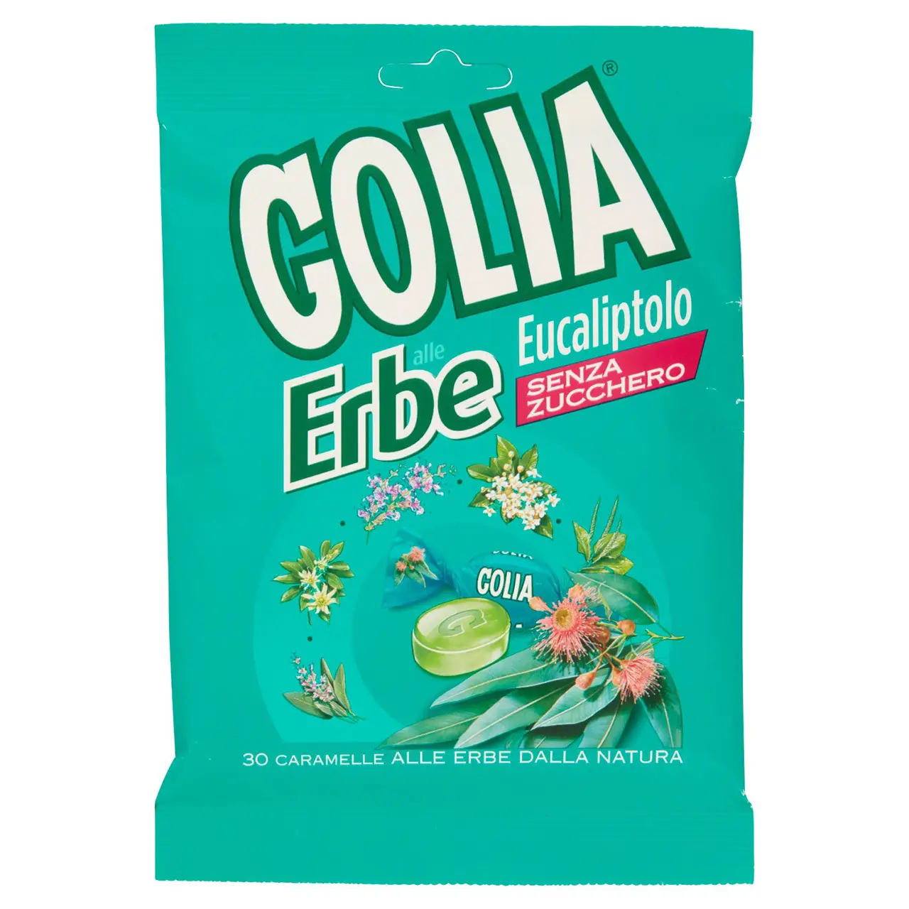 Golia Candy | Goliath Herbs Eucalyptol | Golia Italian Candy | Golia Sweets | 2,1 Ounce Total - Image 3