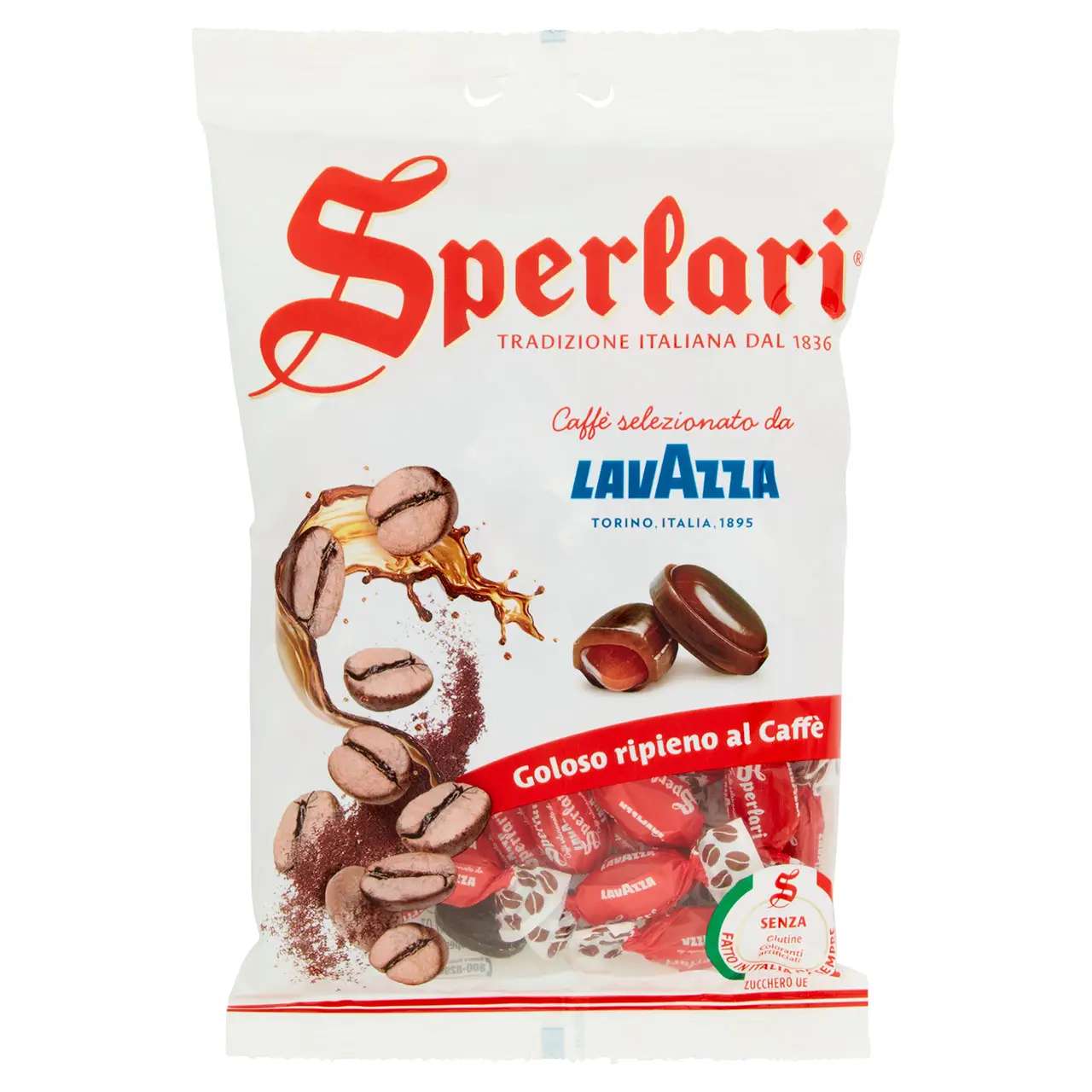 Sperlari Candy | Sperlari Goloso Stuffed With Coffee | Sperlari Italian Hard Candy | Sperlari Sweets | 6,1 Ounce Total - Image 2