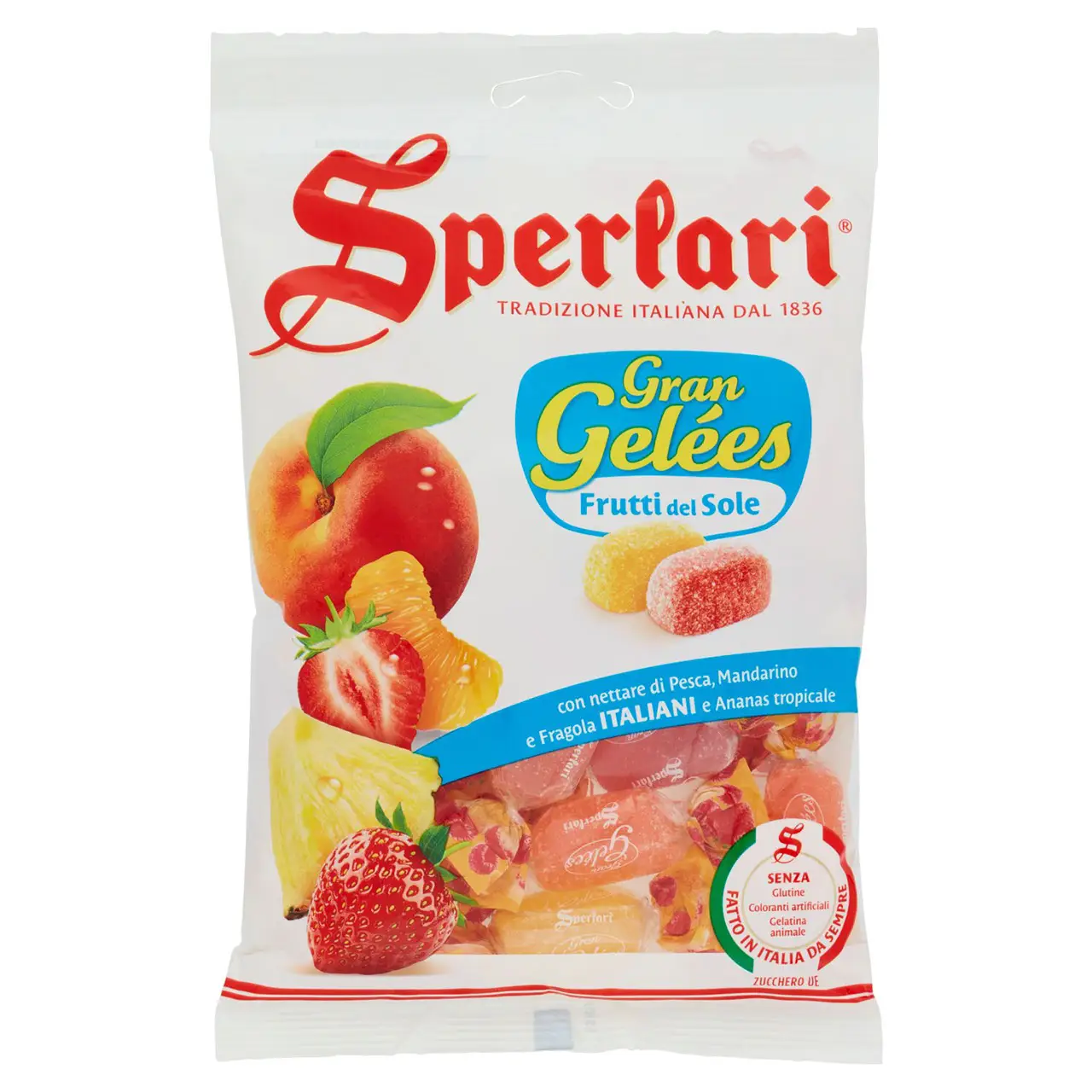 Sperlari Candy | Sperlari Gran Gelées Frutti Del Sole | Sperlari Italian Hard Candy | Sperlari Sweets | 6,1 Ounce Total - Image 3