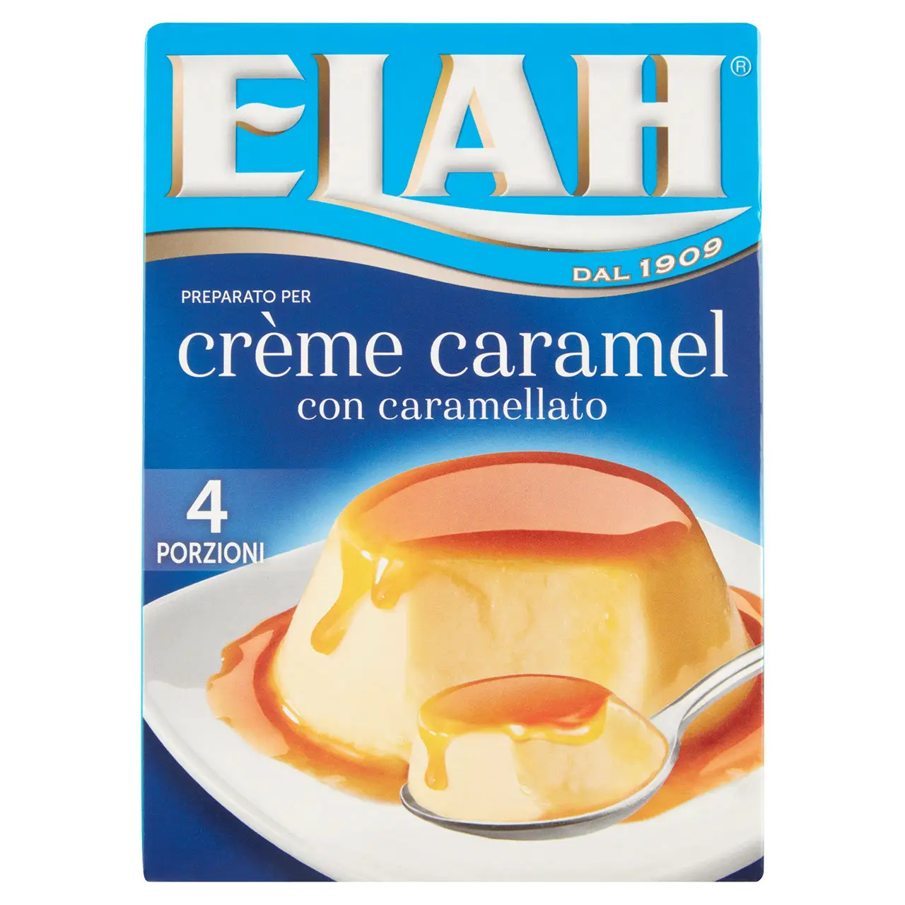 Elah Candies | Elah Crème Caramel Preparation With Caramel | Elah Caramelle | Italian Candy | 3,5 Ounce Total