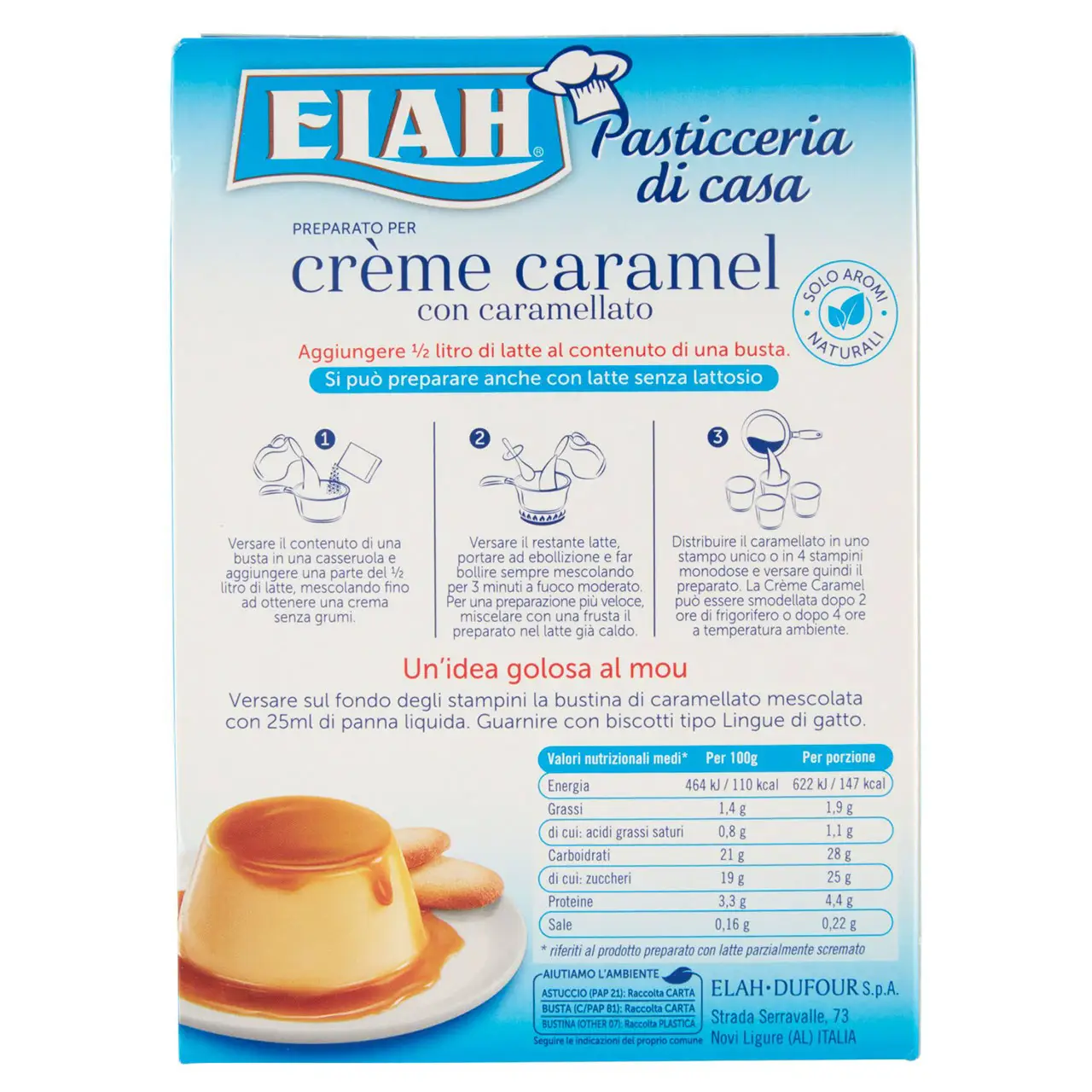 Elah Candies | Elah Crème Caramel Preparation With Caramel | Elah Caramelle | Italian Candy | 3,5 Ounce Total - Image 6