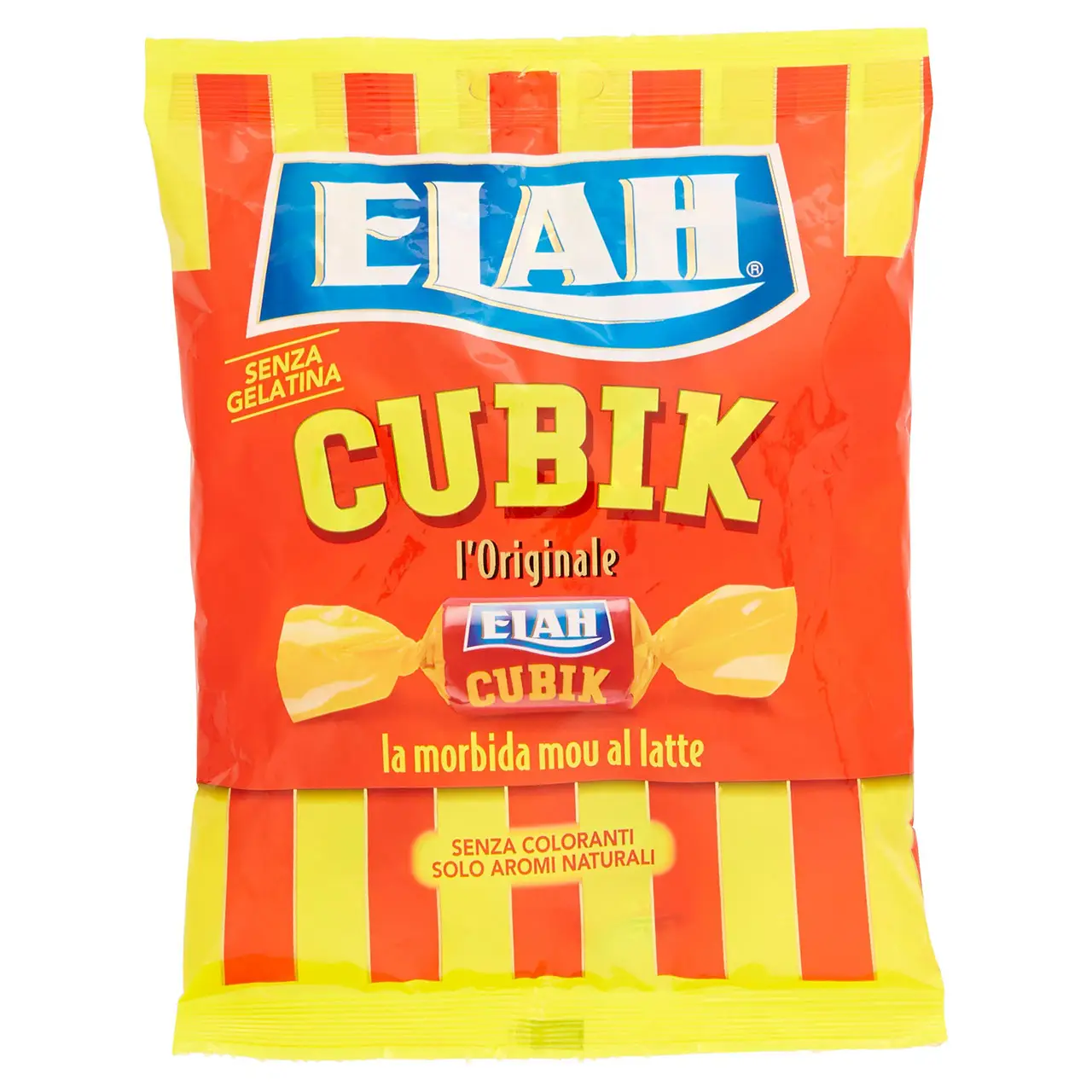 Elah Candies | Elah Cubik | Elah Caramelle | Italian Candy | 5,2 Ounce Total
