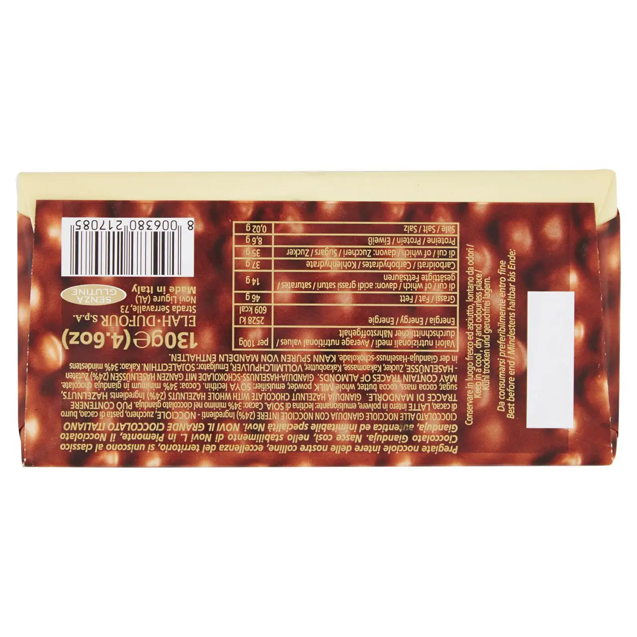 Novi Chocolate | Novi Hazelnut | Novi Italian Chocolate | Novi Cioccolata | 4,5 Ounce Total - Image 5