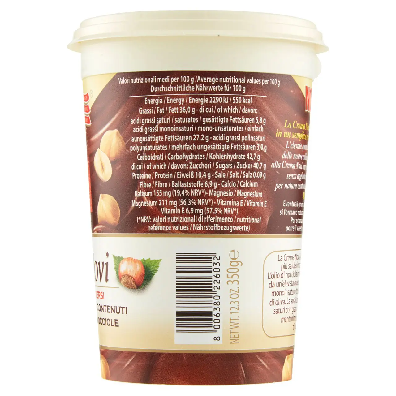 Novi Chocolate | Novi Cremanovi | Novi Italian Chocolate | Novi Cioccolata | 12,3 Ounce Total - Image 3