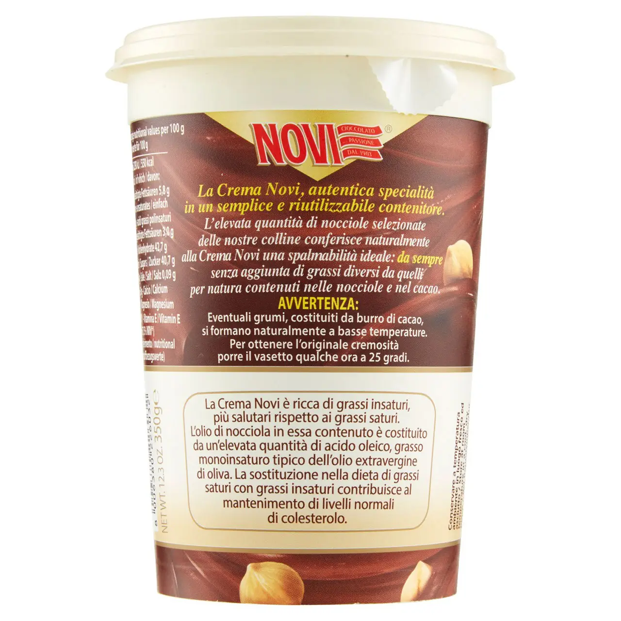 Novi Chocolate | Novi Cremanovi | Novi Italian Chocolate | Novi Cioccolata | 12,3 Ounce Total - Image 6