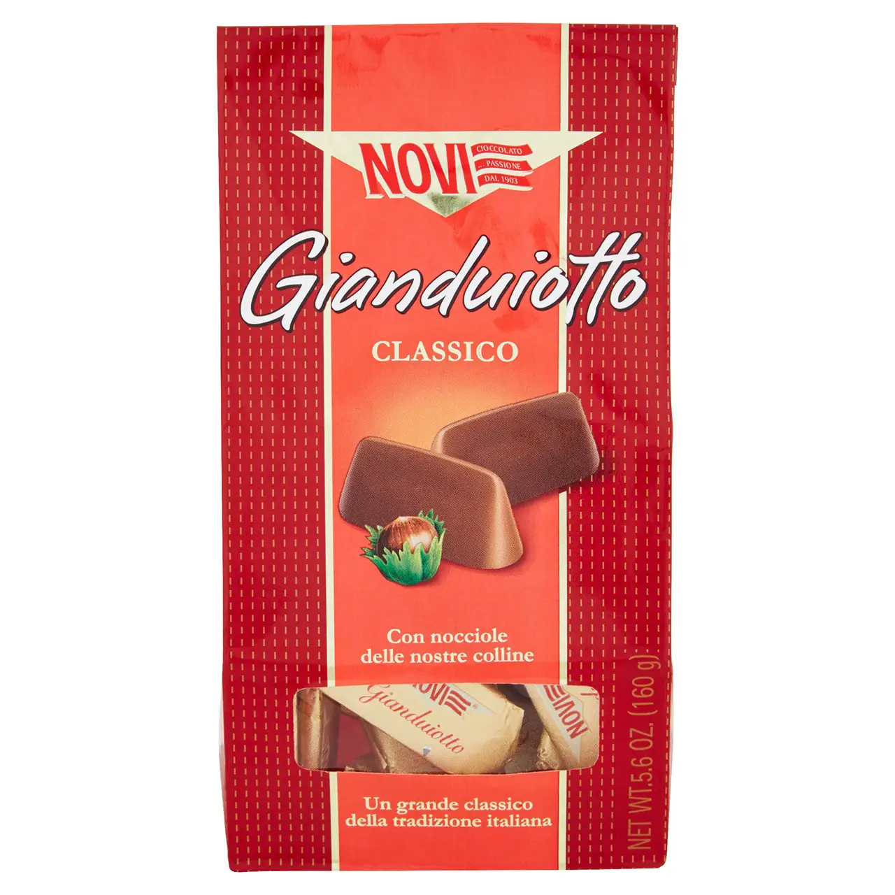 Novi Chocolate | Novi Gianduiotto Classic | Novi Italian Chocolate | Novi Cioccolata | 5,6 Ounce Total - Image 2