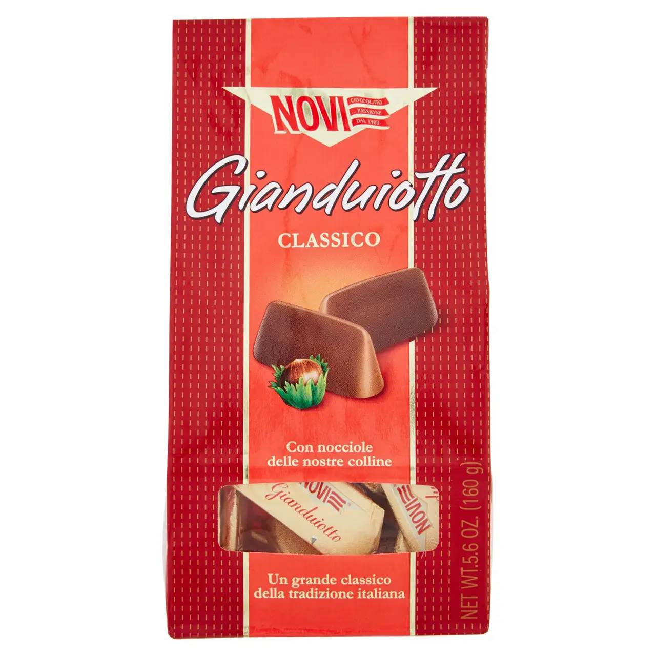 Novi Chocolate | Novi Gianduiotto Classic | Novi Italian Chocolate | Novi Cioccolata | 5,6 Ounce Total - Image 3
