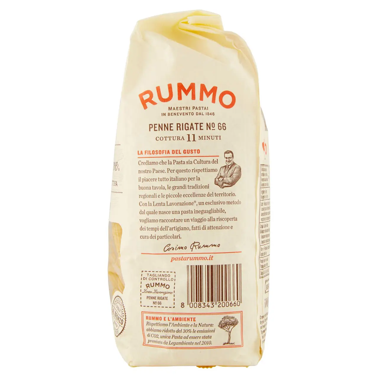 Rummo Pasta | Rummo Penne Rigate No. 66 | Rummo Spaghetti | Rummo Italian Pasta | 17,6 Ounce Total - Image 4