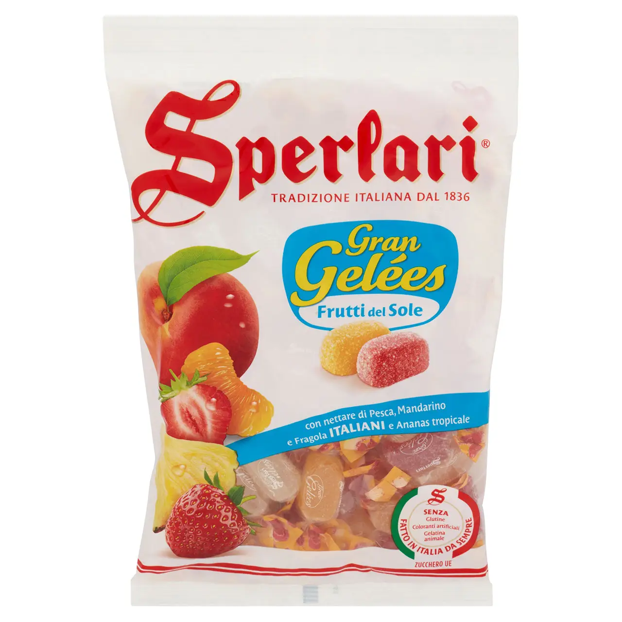 Sperlari Candy | Sperlari Gran Gelées Frutti Del Sole | Sperlari Italian Hard Candy | Sperlari Sweets | 14,1 Ounce Total - Image 2
