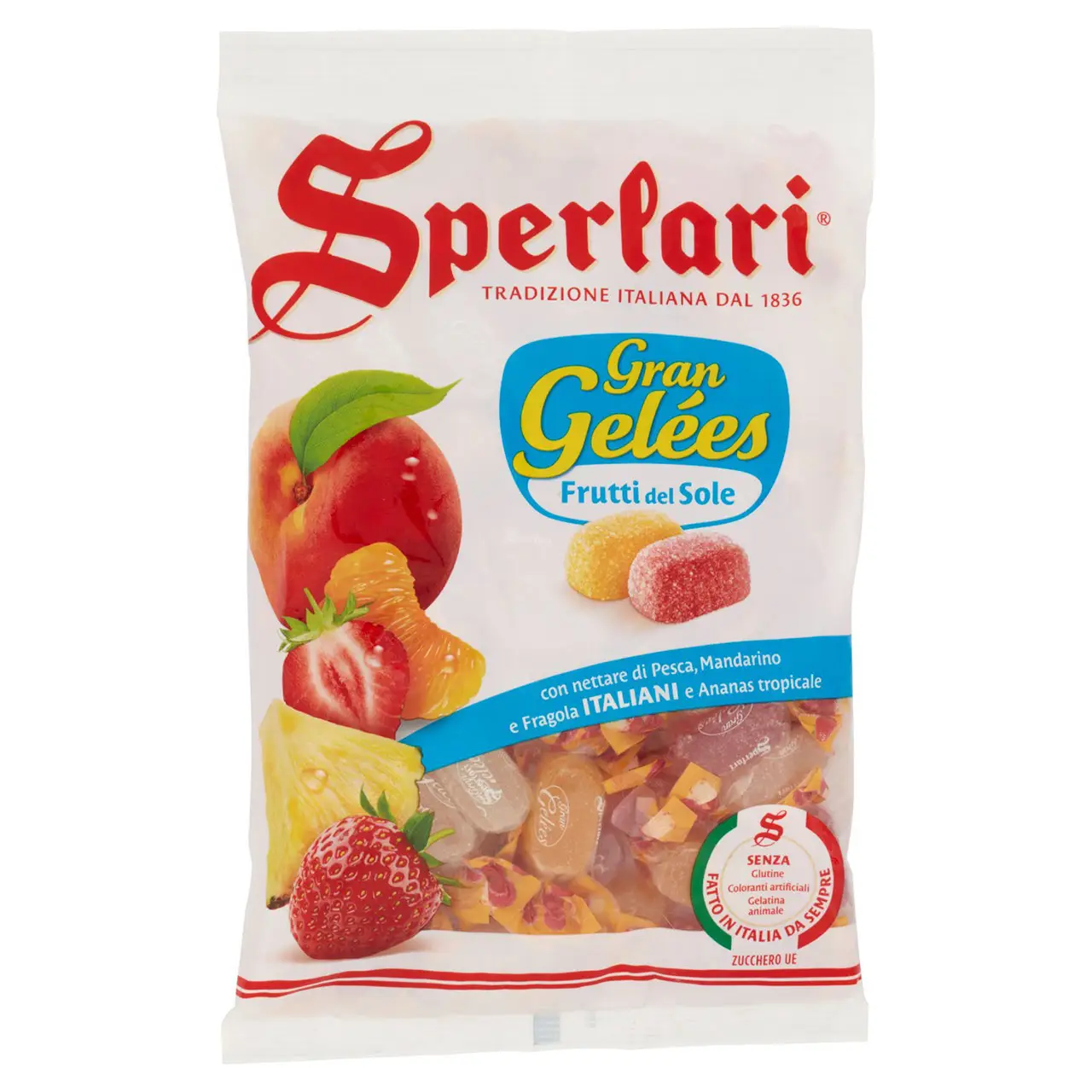 Sperlari Candy | Sperlari Gran Gelées Frutti Del Sole | Sperlari Italian Hard Candy | Sperlari Sweets | 14,1 Ounce Total - Image 3