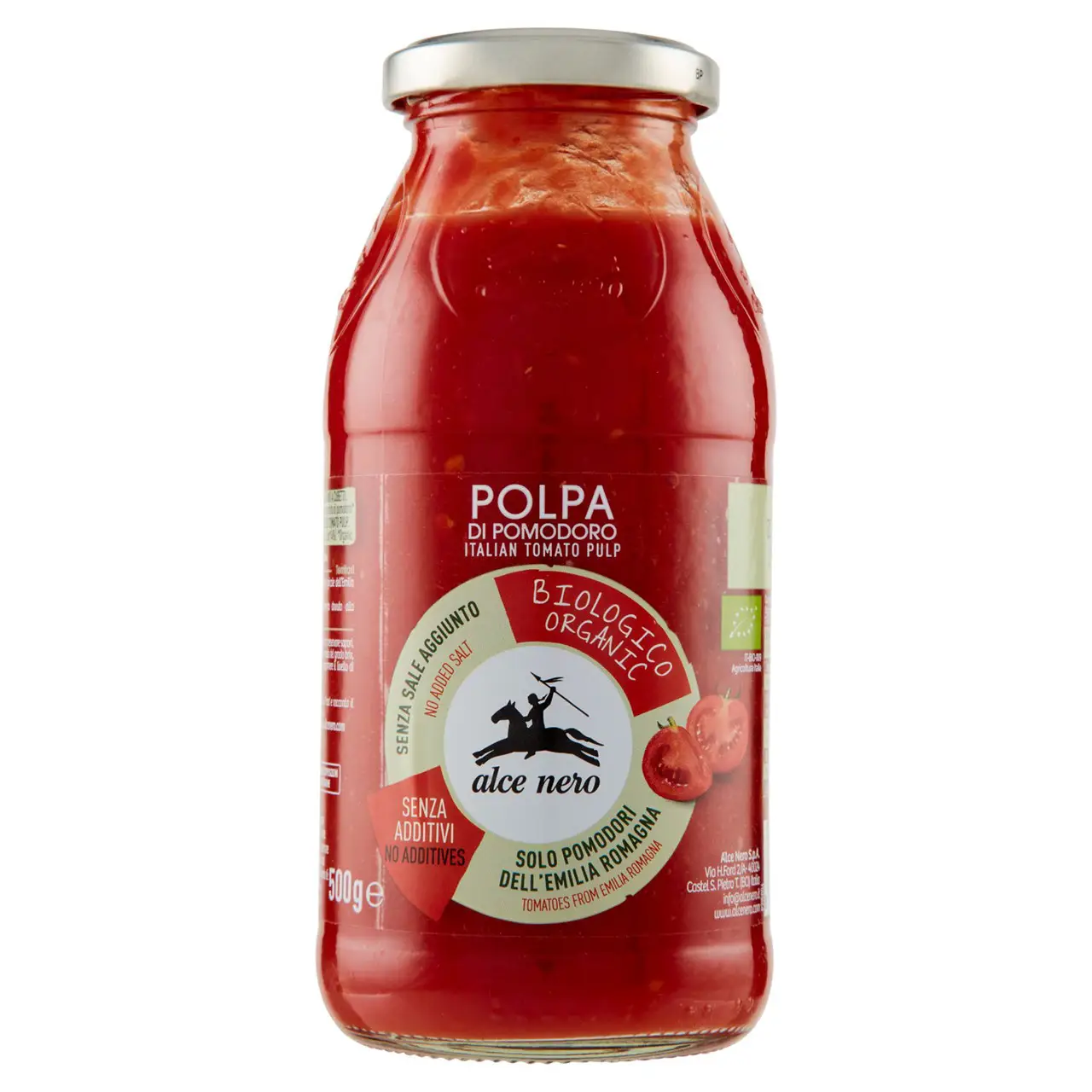 Alce Nero Pasta | Tomato Pulp | Alce Nero | Pasta Alce Nero | 17,6 Ounce Total - Image 4
