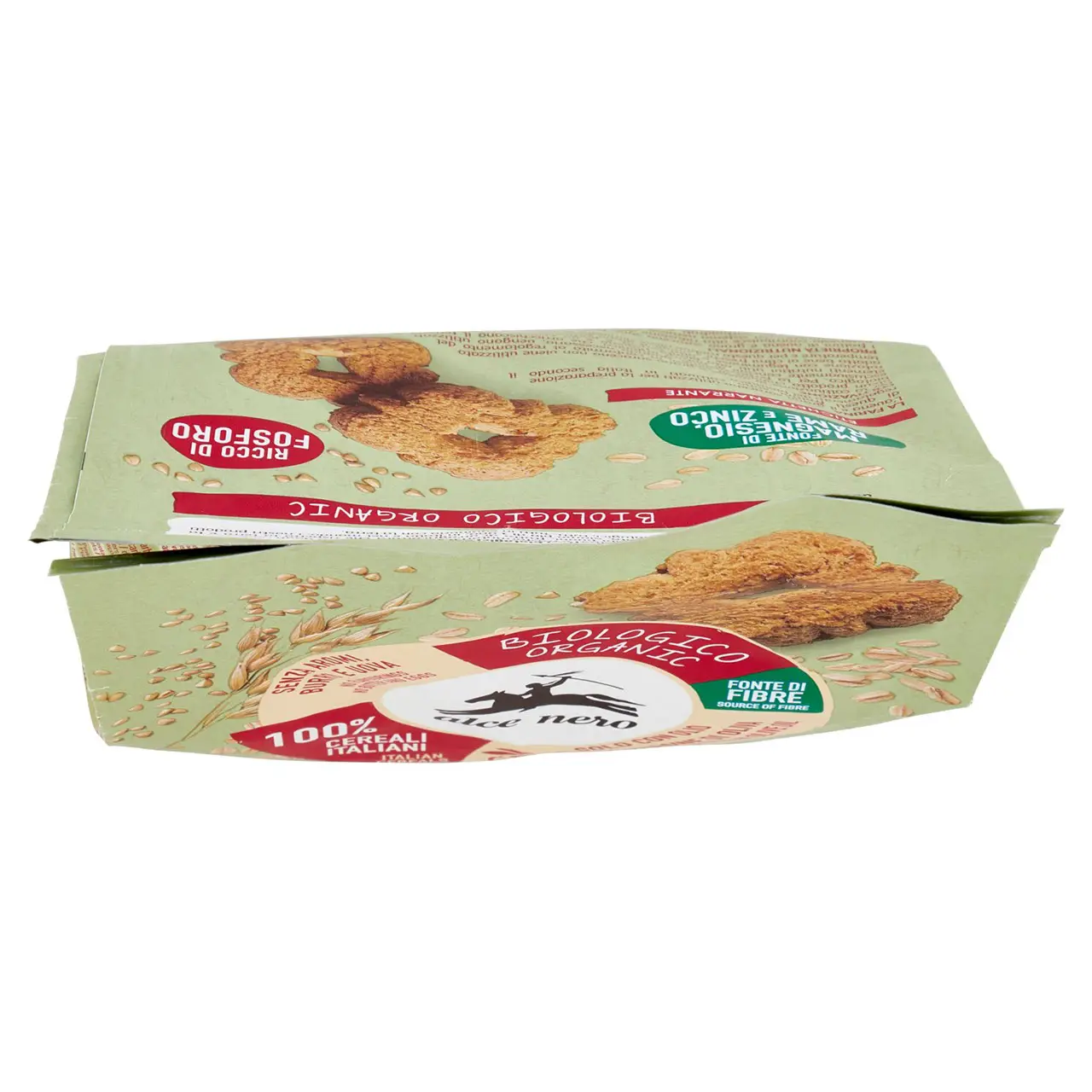 Alce Nero Cookies | Frollini Oats & Buckwheat | Alce Nero Biscuits | Alce Nero Snacks | 8,8 Ounce Total - Image 7